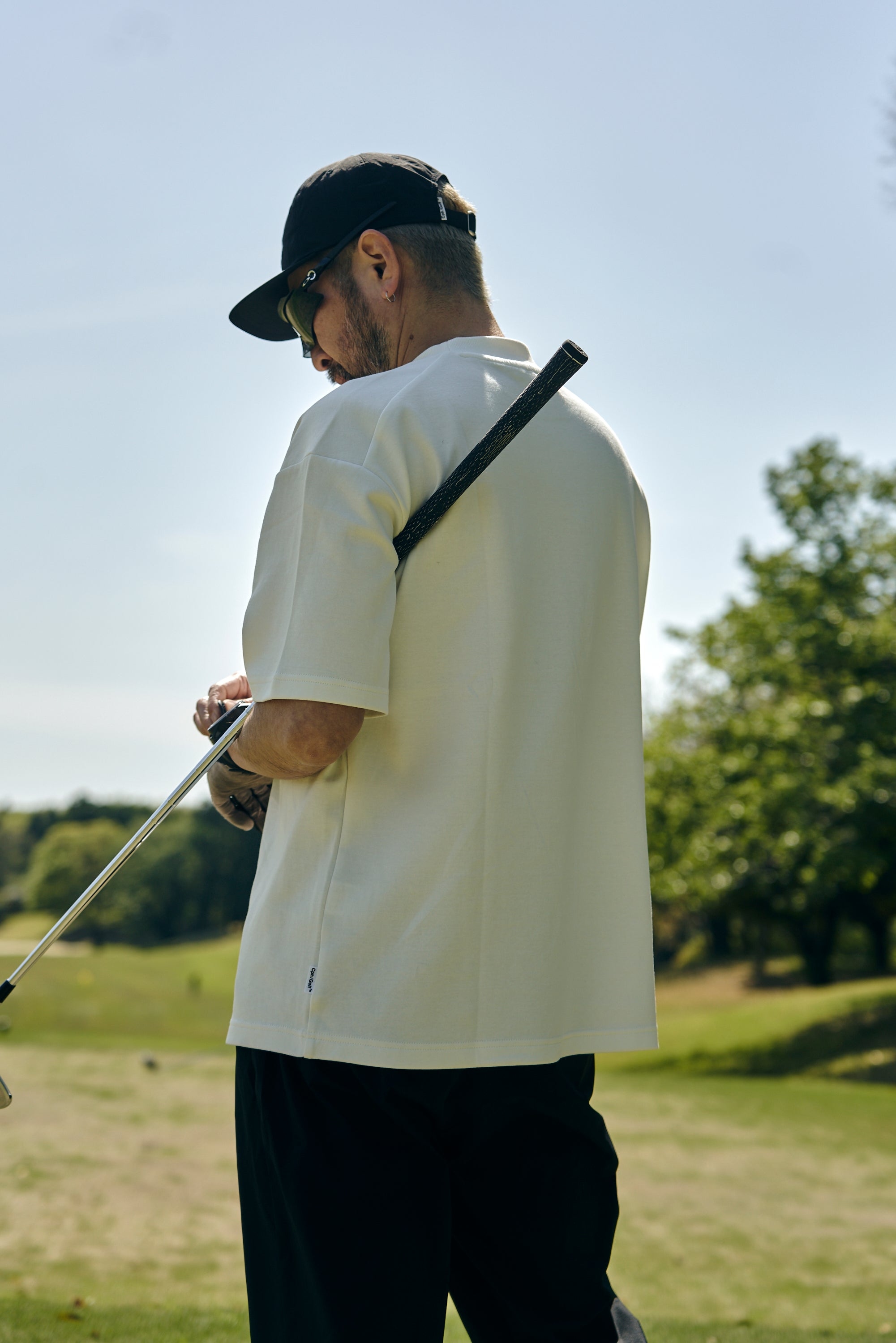 Cph/Golf GENTLEMAN MOCK NECK TEE サイズM GENTLEMAN HALF MOCK NECK TEE WHITE – Cph/Golf™︎