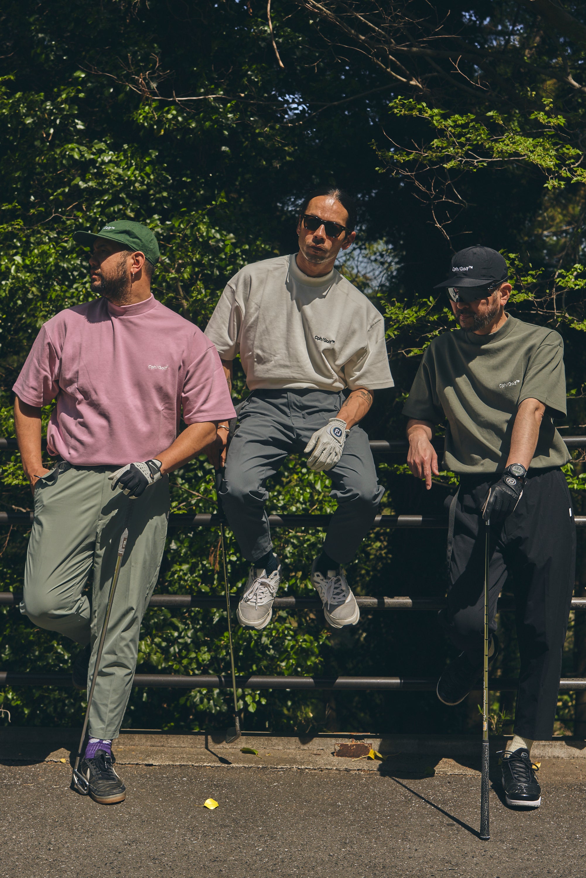 Cph/Golf™ ダークグリーン ゴルフシャツ M キャプテンズヘルム ゴルフ ミリタリー ポロ シャツ | CAPTAINS