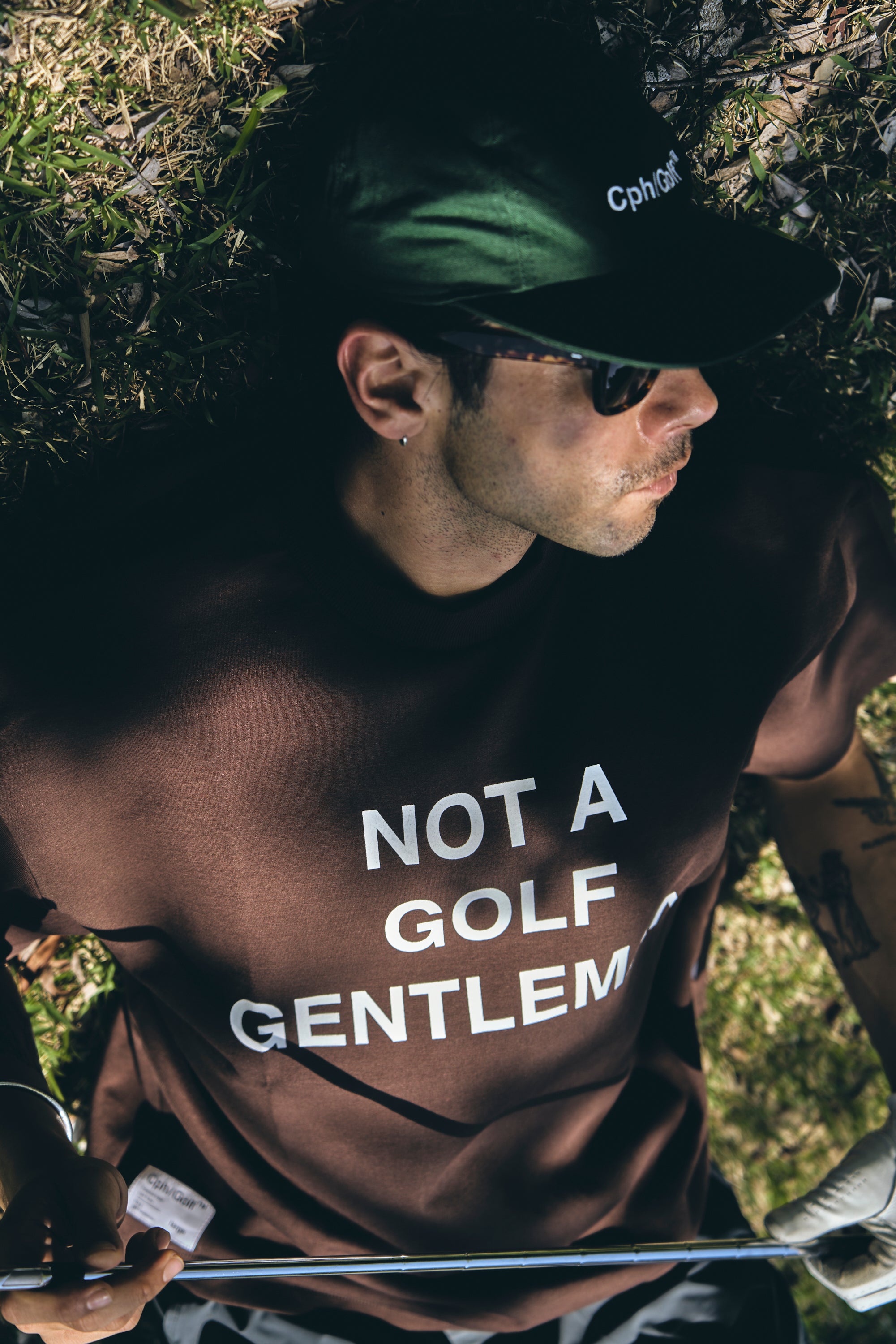 CPHG GENTLEMAN MOCK NECK TEE サイズM SHELTECH × Cph Golf #FRONT POCKET GENTLEMAN MOCK NECK TEE C
