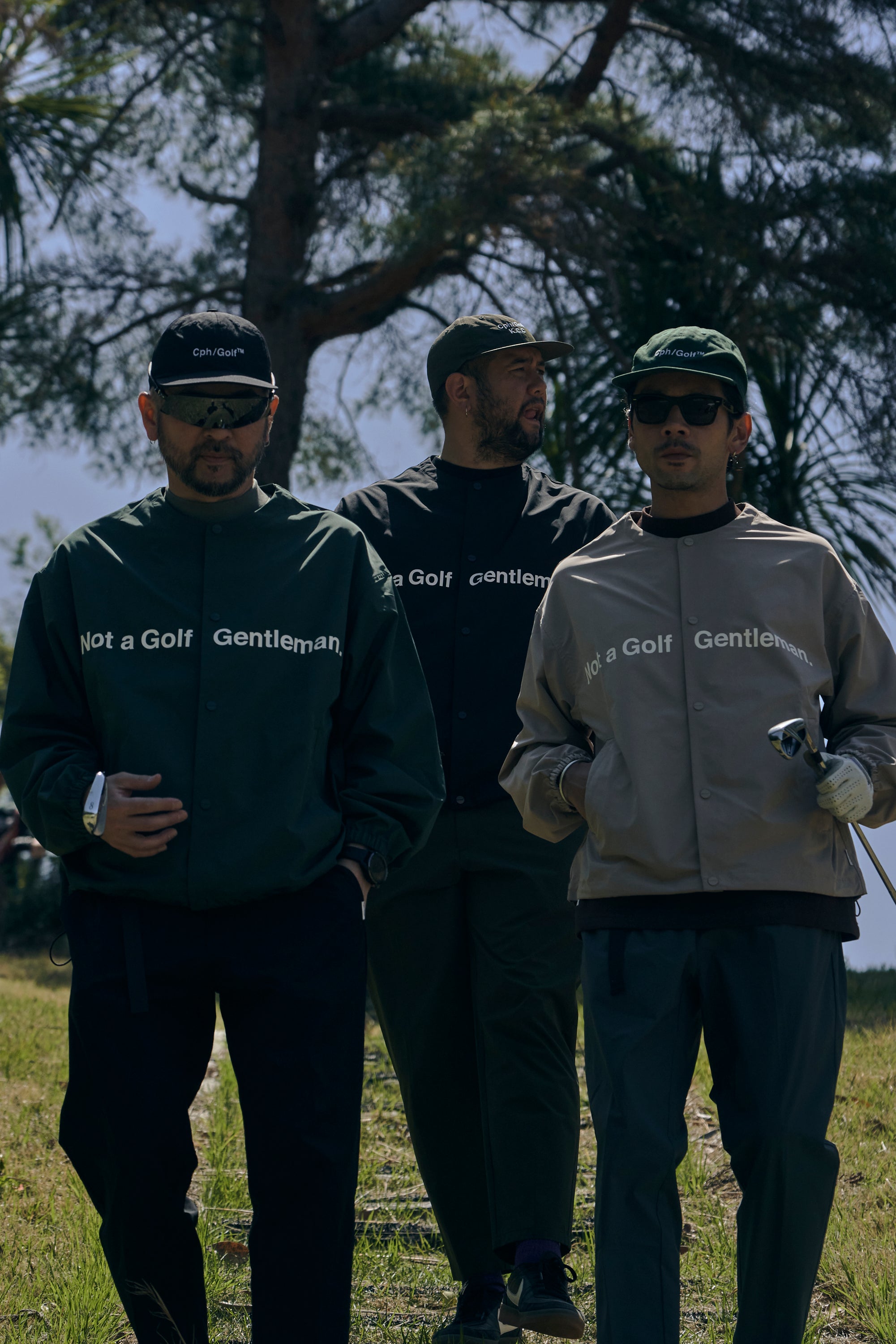 Cph/Golf™ ベージュジャケット Cph/Golf™️ #WATER-PROOF P/O JACKET - BEIGE - – Cph/Golf™︎