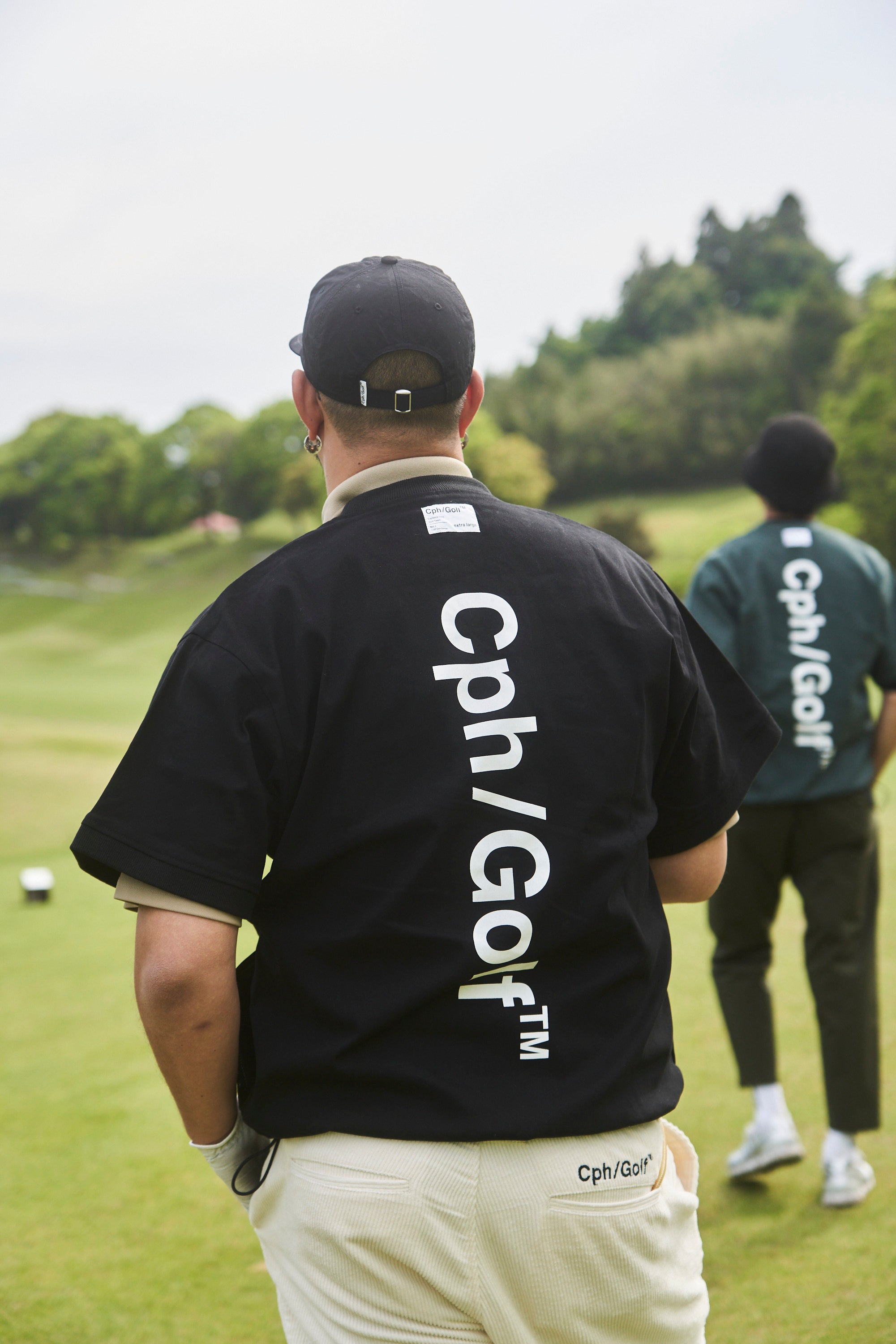 COTTON TRACK S/S PULLOVER BLACK – Cph/Golf™︎