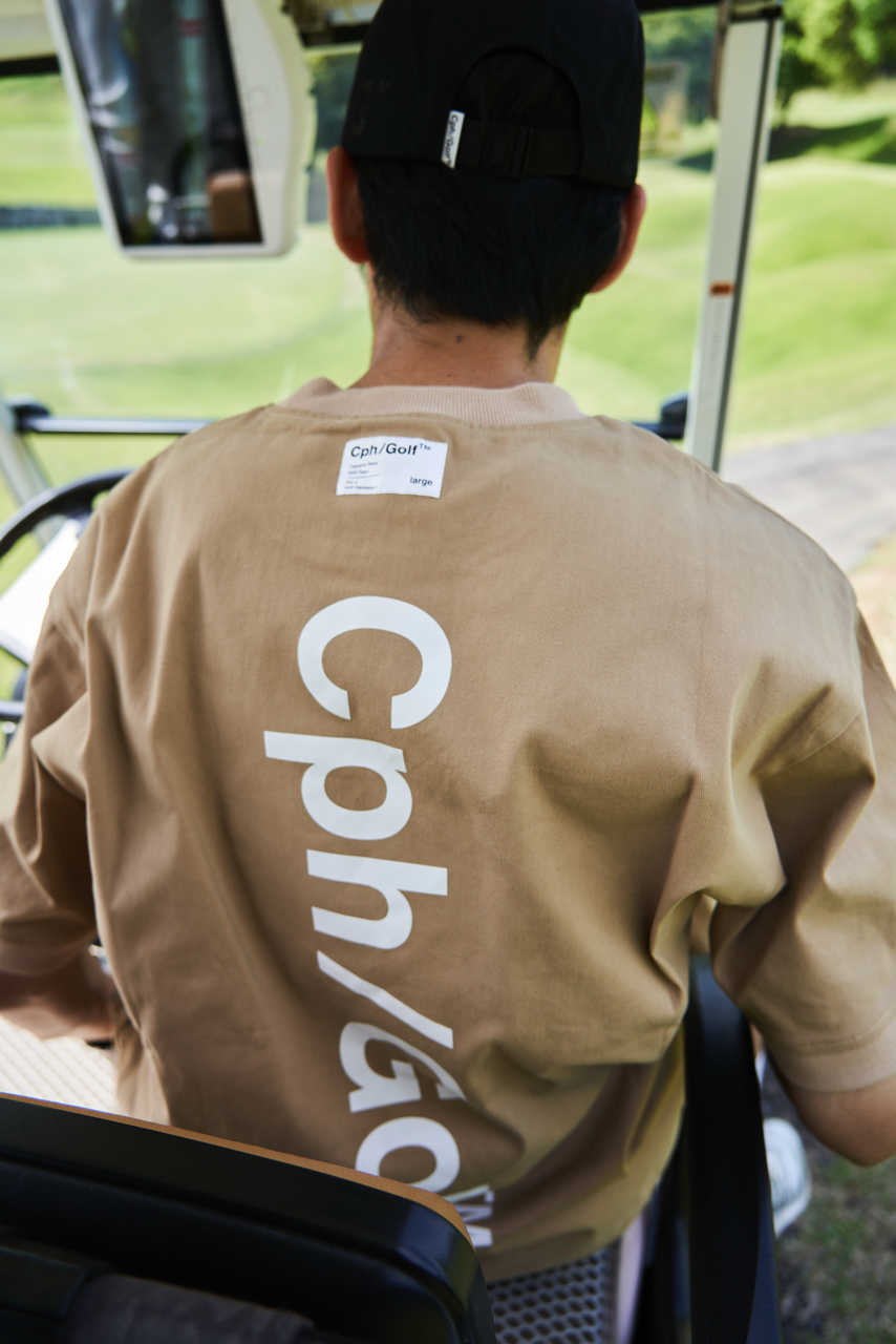 Cph/Golf ベージュ トレーナー 　サイズＳ CAPTAINS HELM GOLF #MOCK NECK LOGO L/S TEE -BEIGE- – Cph/Golf™︎