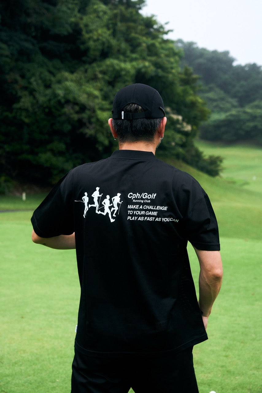 RUNNING CLUB CAP BLACK – Cph/Golf™︎