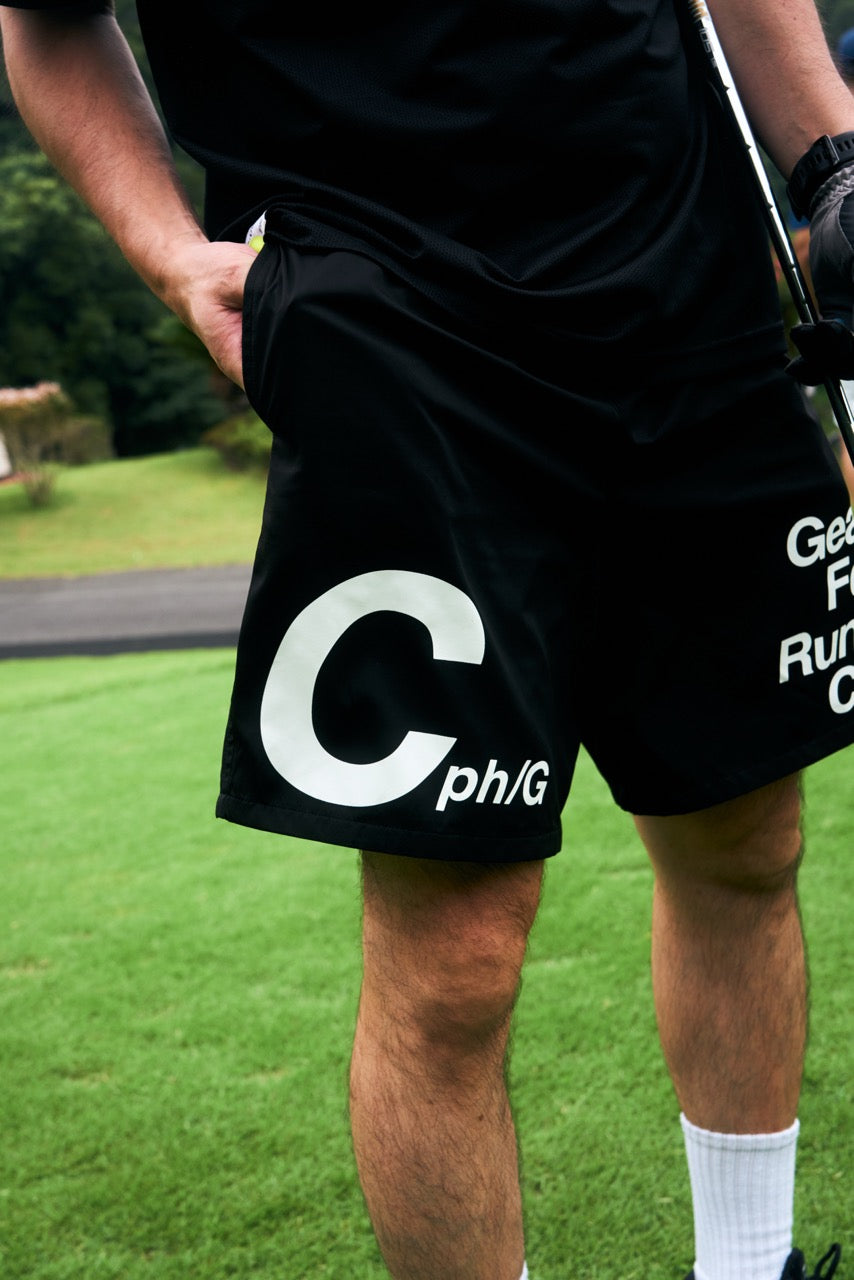 RUNNING CLUB EASY SHORTS BLACK – Cph/Golf™︎