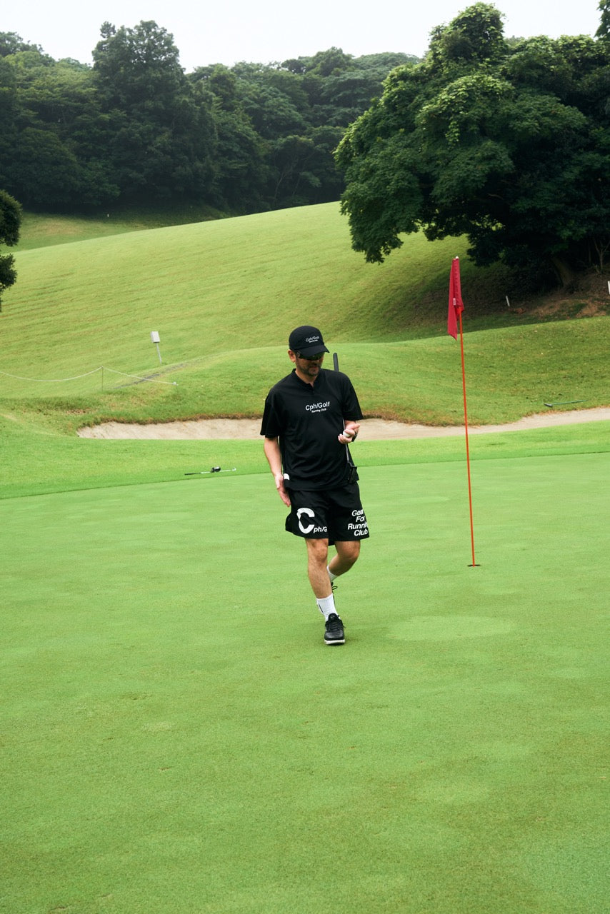 RUNNING CLUB EASY SHORTS BLACK – Cph/Golf™︎