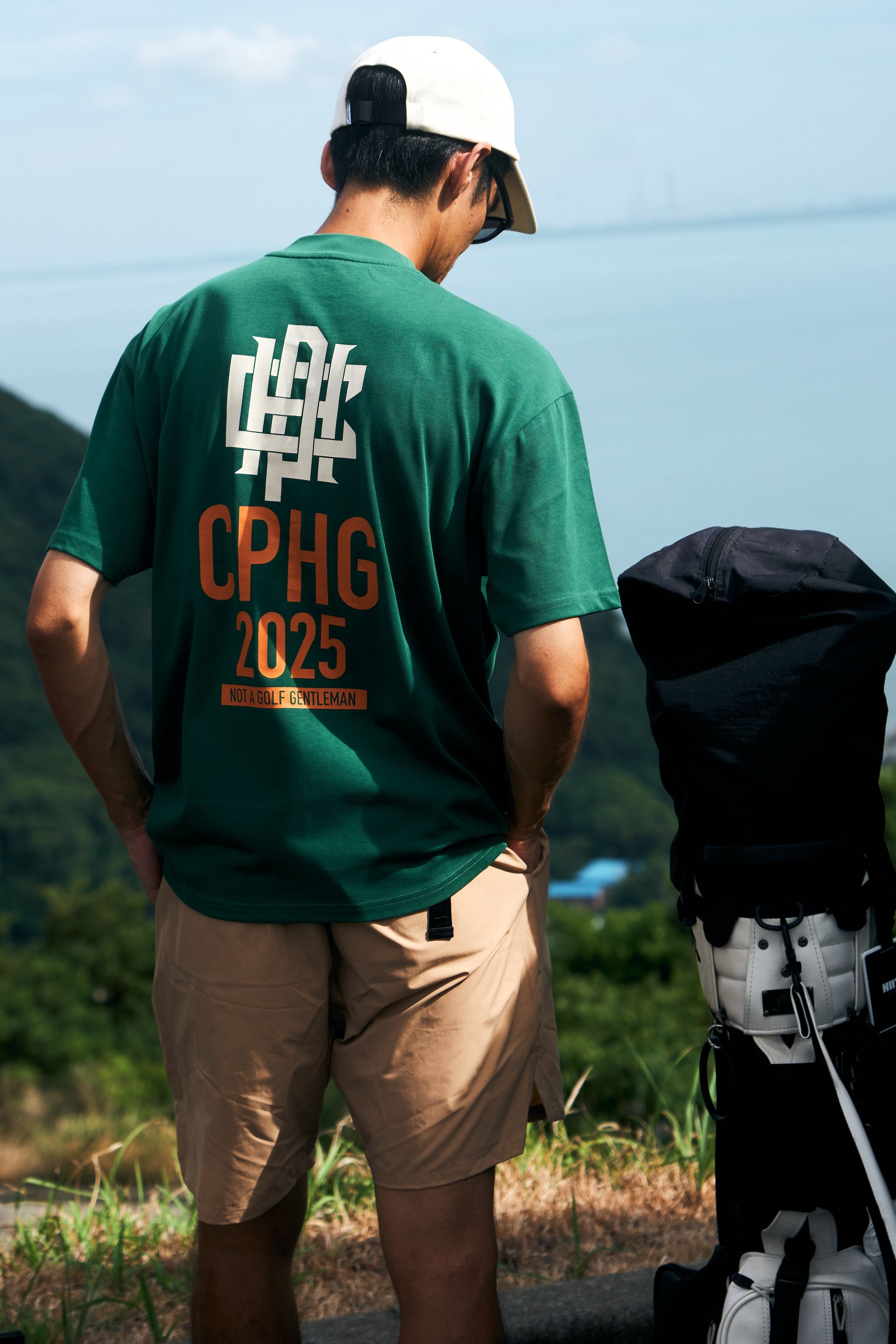 NO MORE DOUBLE BOGEYS HALF MOCK NECK TEE GREEN – Cph/Golf™︎