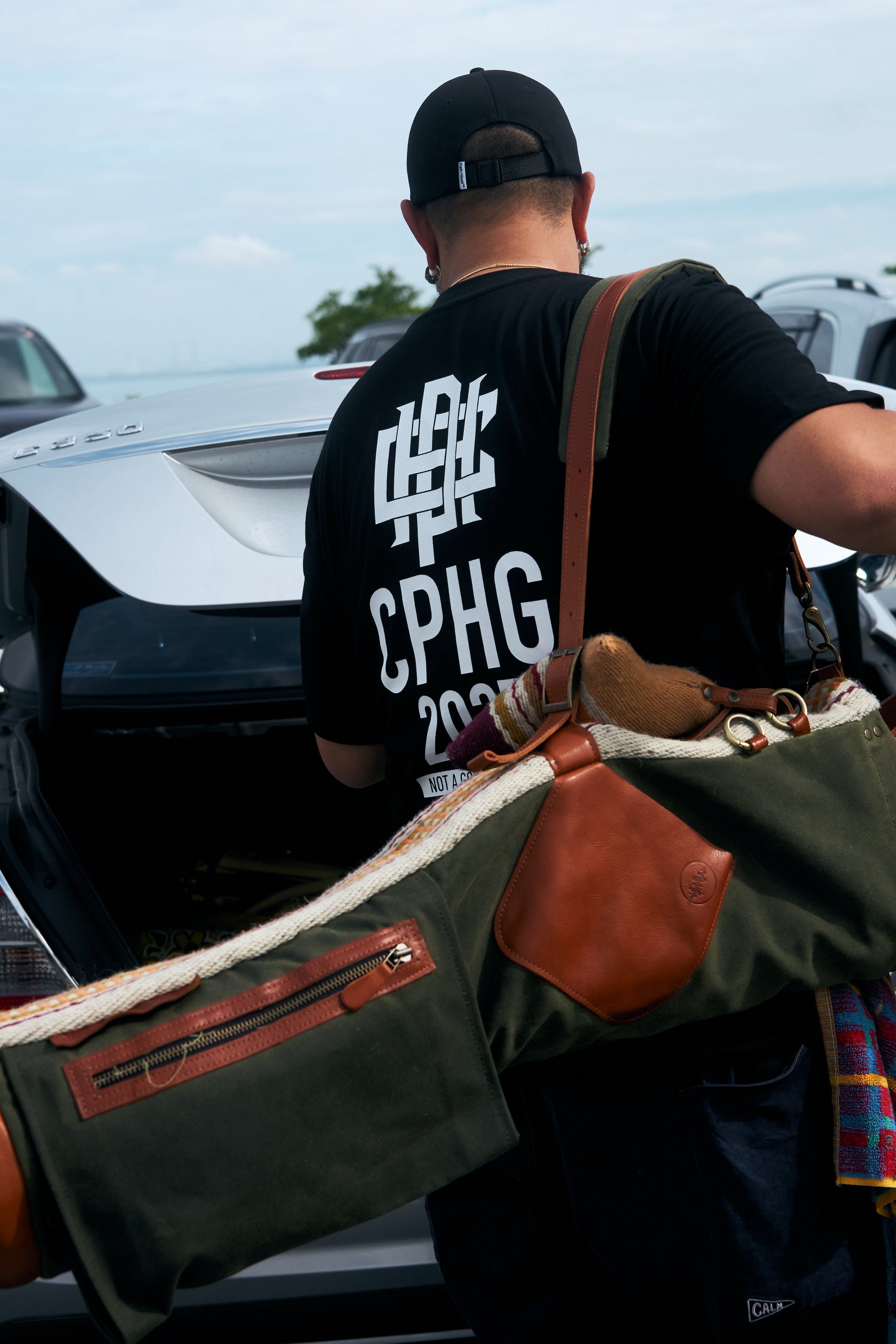 STOP SHANK HALF MOCK NECK TEE BLACK – Cph/Golf™︎