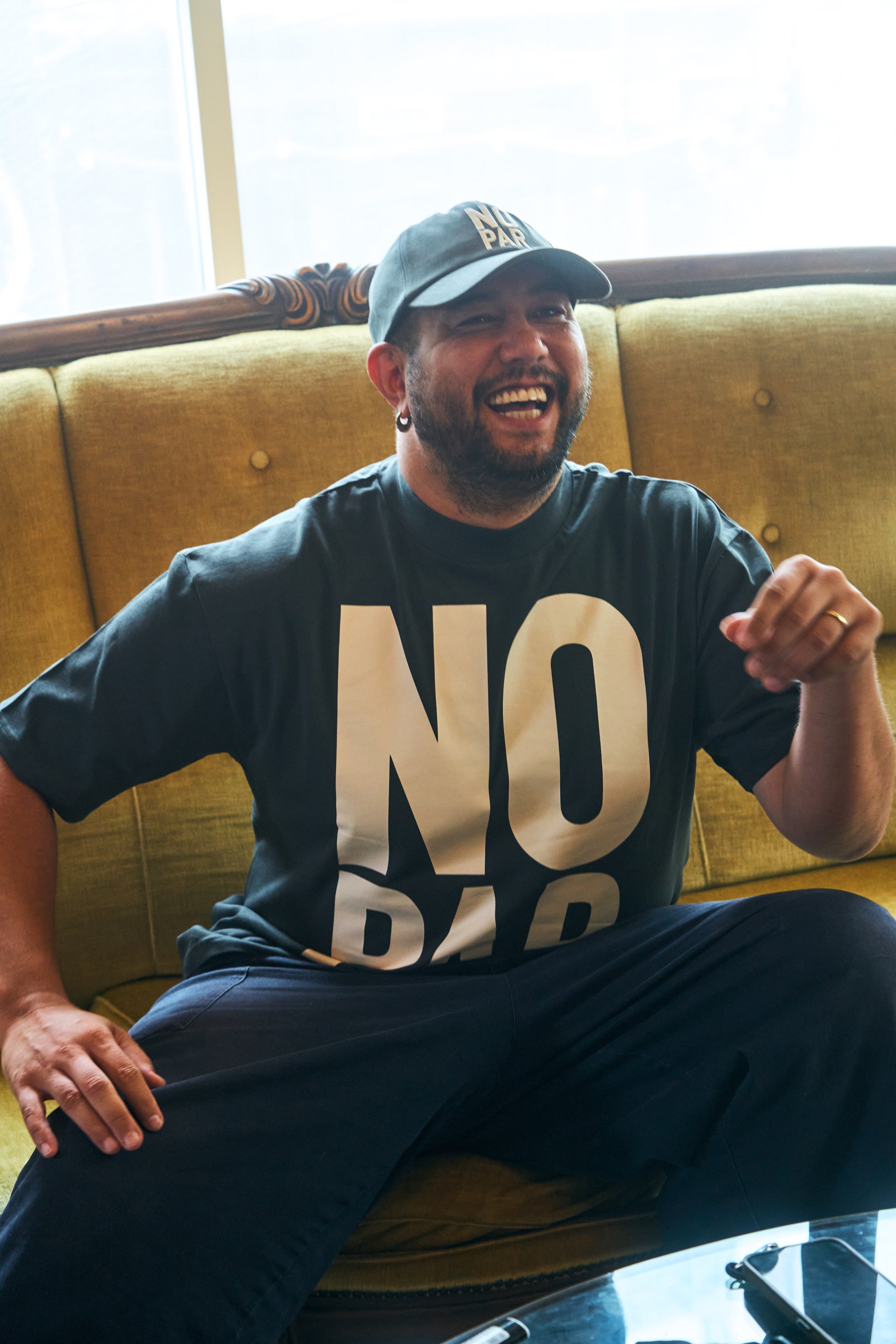 NO PAR HALF MOCK NECK TEE C.GRAY – Cph/Golf™︎