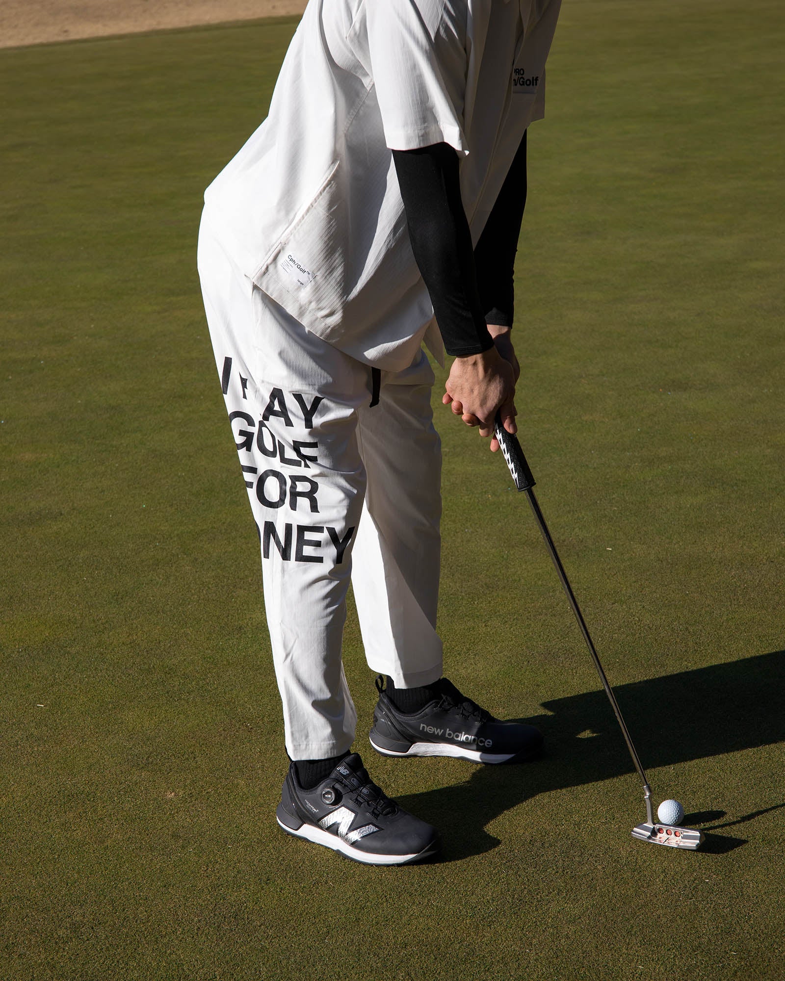 Cph/Golf™️ PRO ADJUSTABLE WIDE PANTS - WHITE - – Cph/Golf™︎