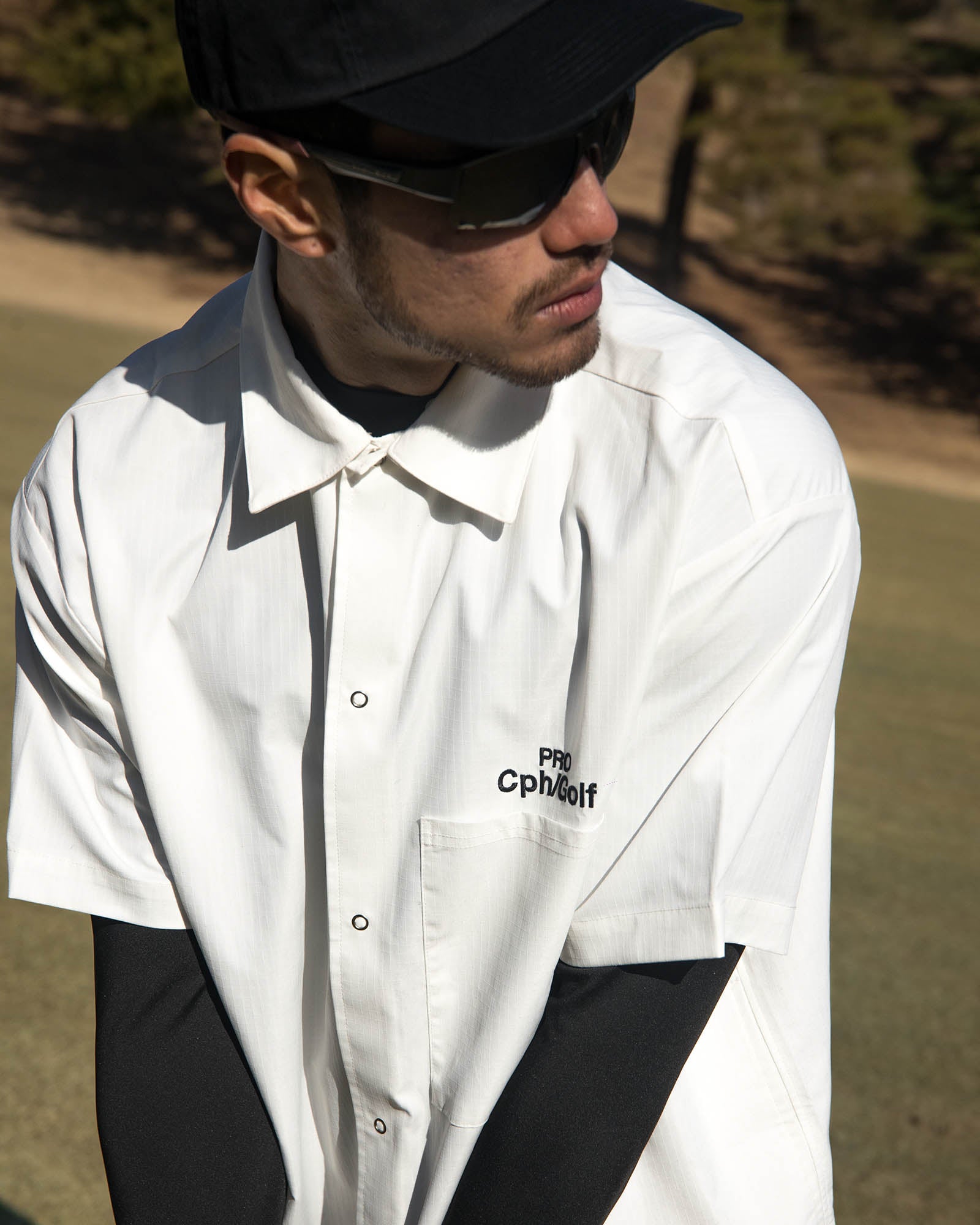 Cph/Golf™️ PRO SHIRT - WHITE - – Cph/Golf™︎