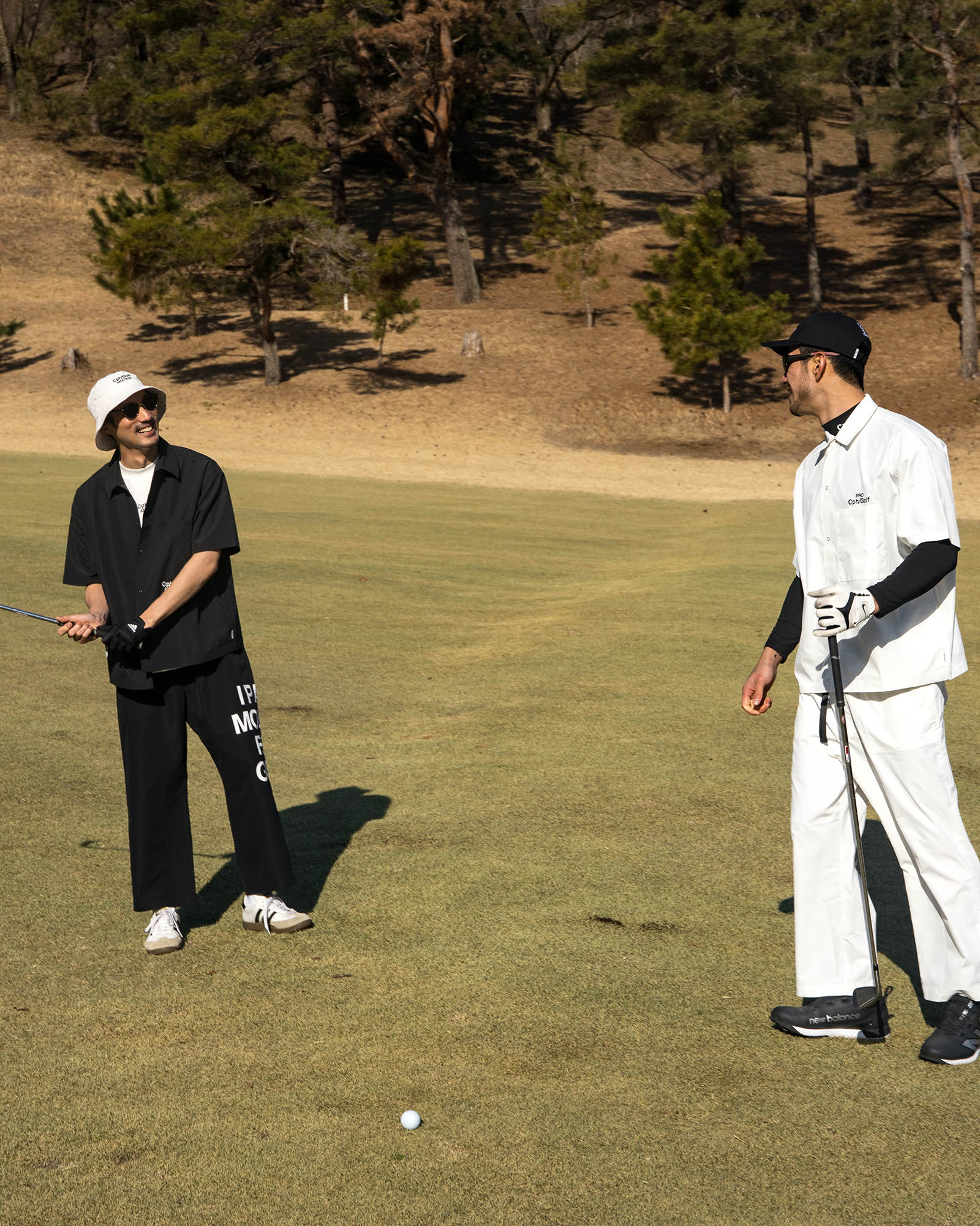 Cph/Golf™️ PRO ADJUSTABLE WIDE PANTS - BLACK - – Cph/Golf™︎