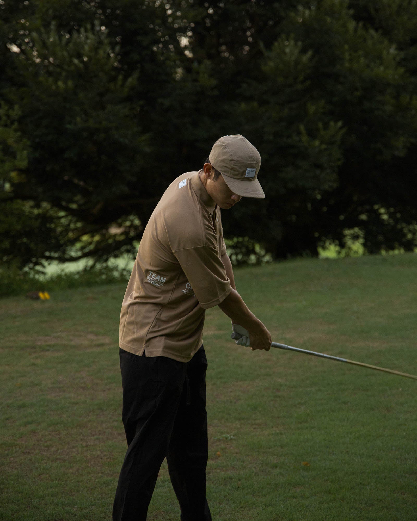 Cph/Golf™ ベージュキャップ CPH NYLON JET CAP - BEIGE - – Cph/Golf™︎