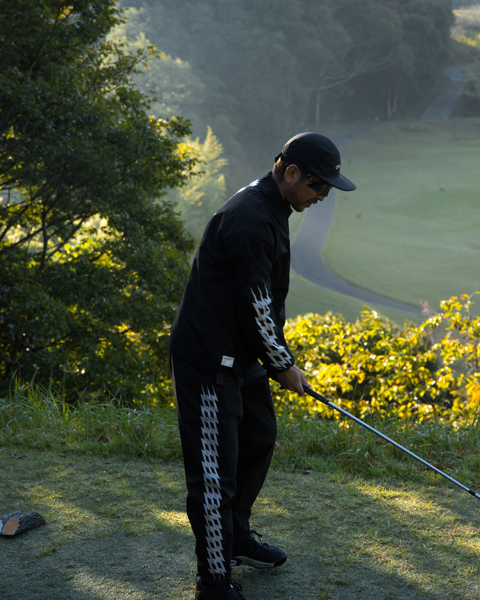 新品未使用Cph/Golf THUNDER STRIPES W-P JACKET THUNDER STRIPES W-P JACKET - KHAKI - – Cph/Golf™︎