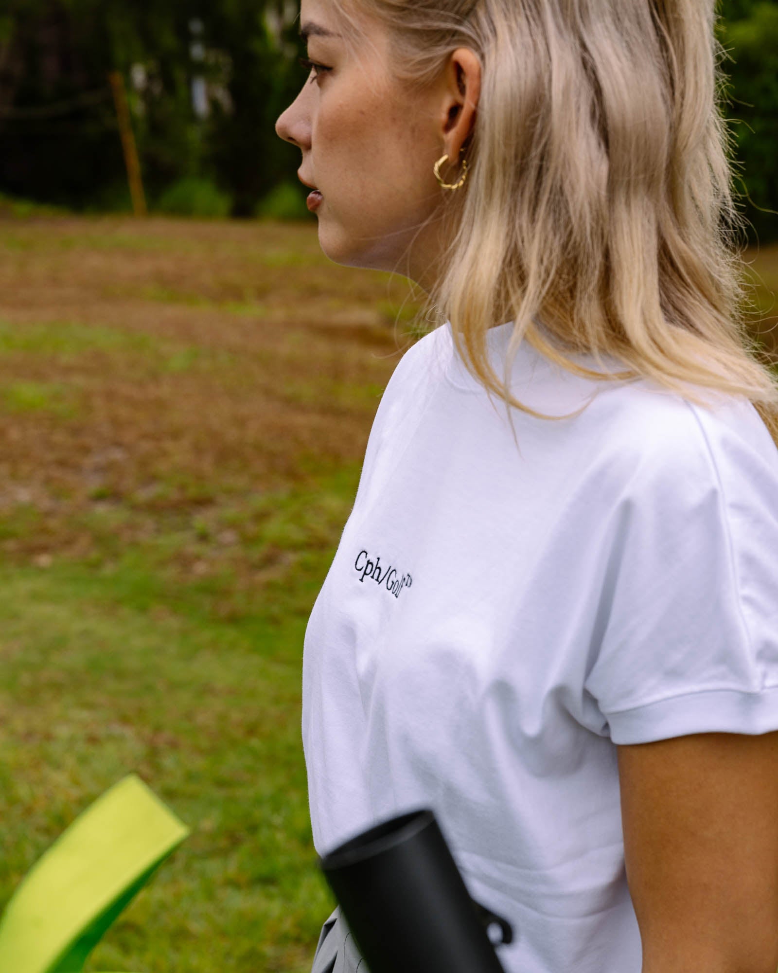 レディースウェア CPHG MADEMOISELLE MOCK NECK TEE Cph/Golf™ LOGO HALF MOCK NECK TEE BROWN – Cph/Golf™︎