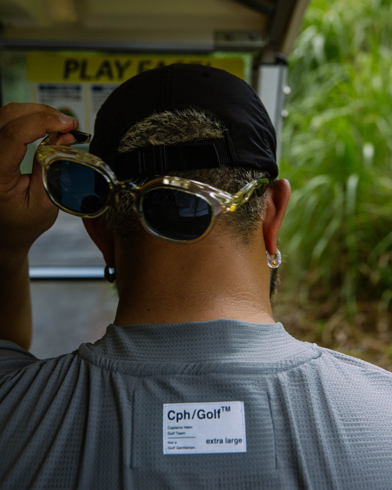 XAZTLAN × Cph/Golf™ #APOLLOⅢ - LEMON FRAME × D.GREEN LENS 
