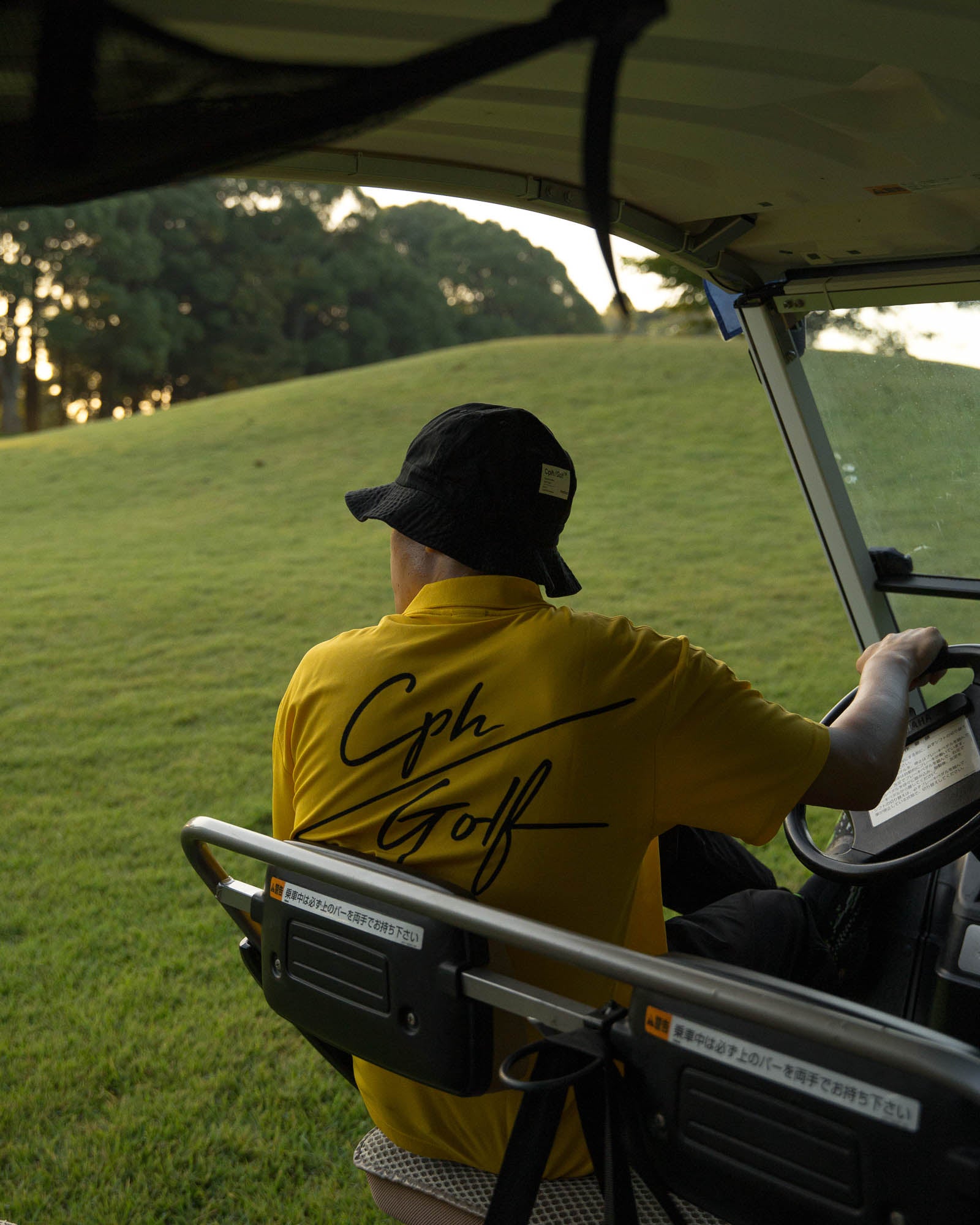 SLASH LOGO SUMMER DRY POLO - YELLOW - – Cph/Golf™︎