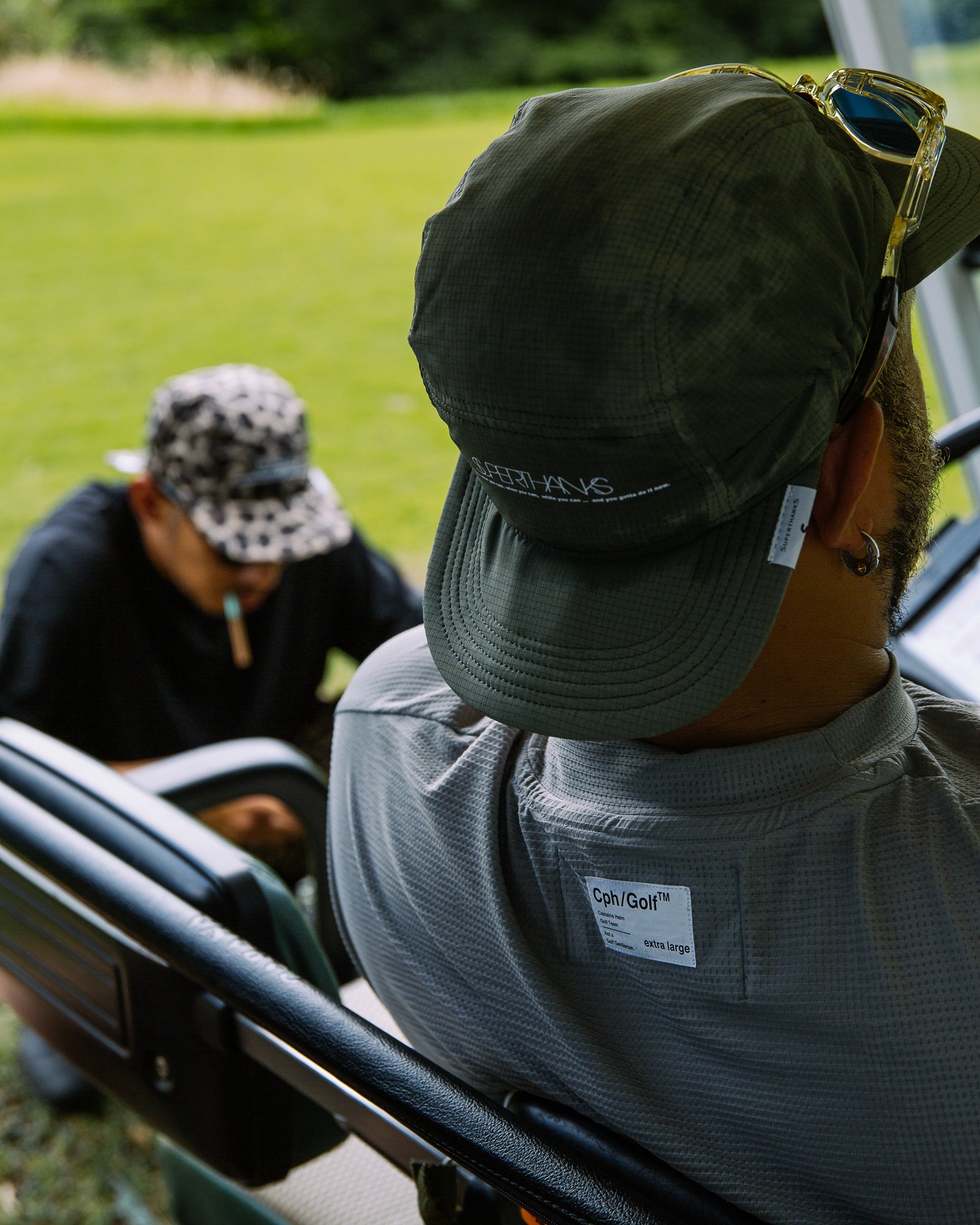 BRETHABLE 2 BRIM JET CAP - KHAKI - – Cph/Golf™︎