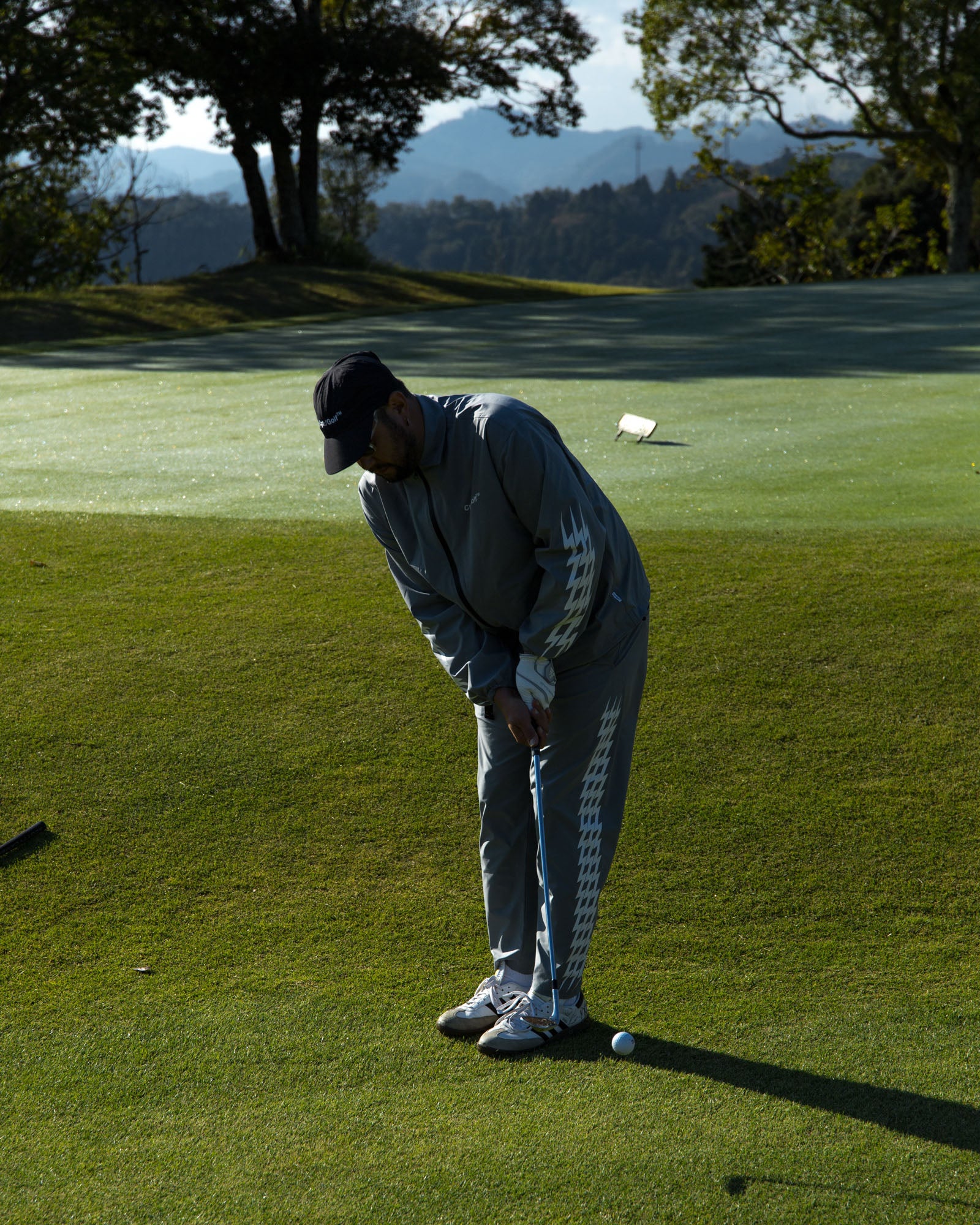 THUNDER STRIPES W-P ADJUSTABLE PANTS - GRAY - – Cph/Golf™︎
