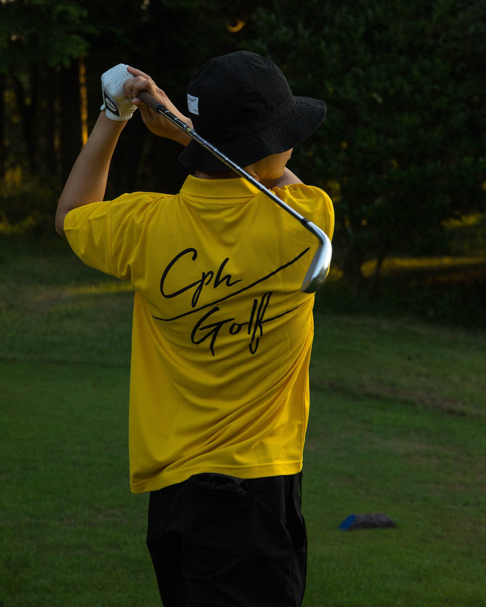 SLASH LOGO SUMMER DRY POLO - YELLOW - – Cph/Golf™︎