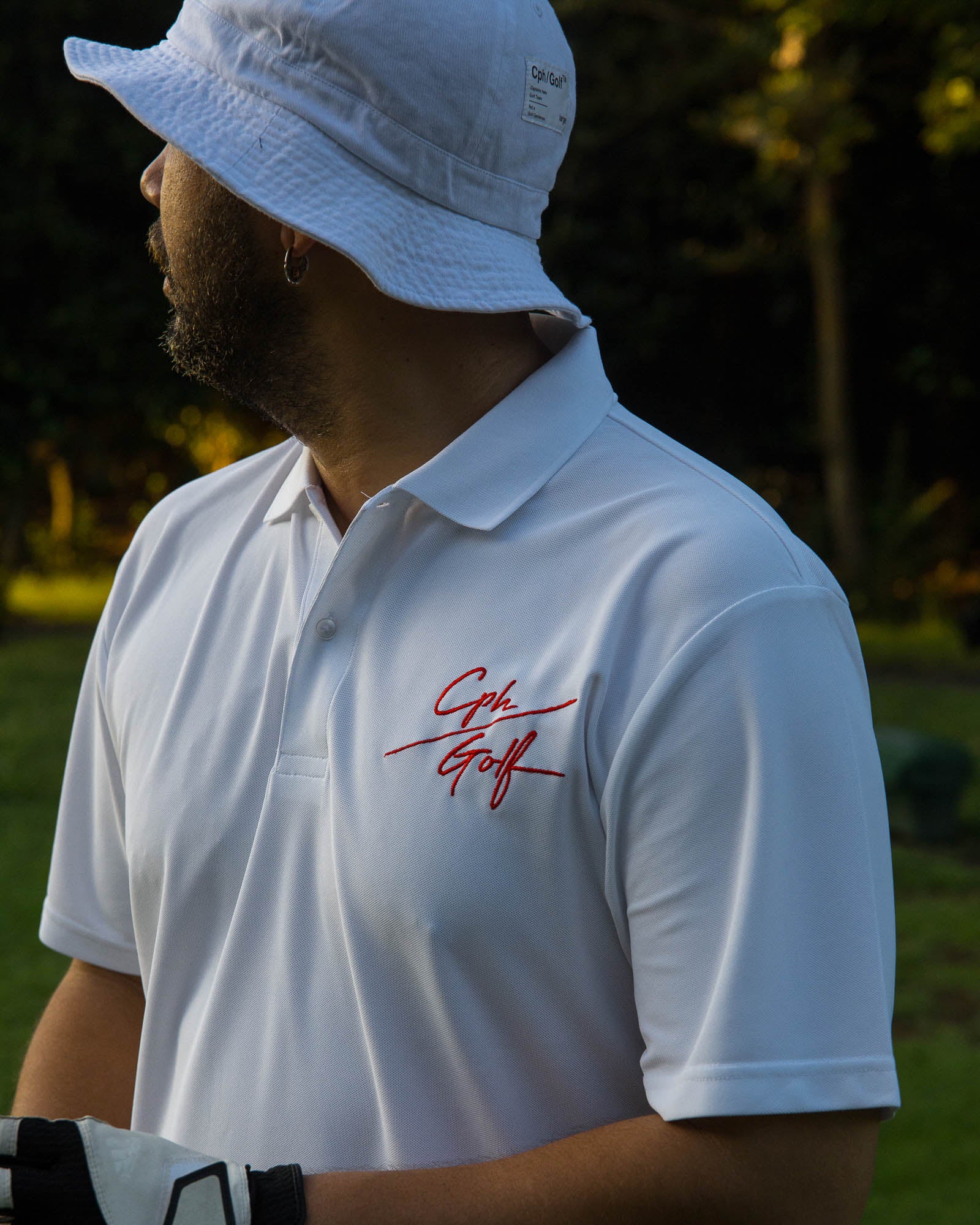 メンズウェア cph slash logo summer ball hat M SLASH LOGO SUMMER BALL HAT - WHITE - – Cph/Golf™︎