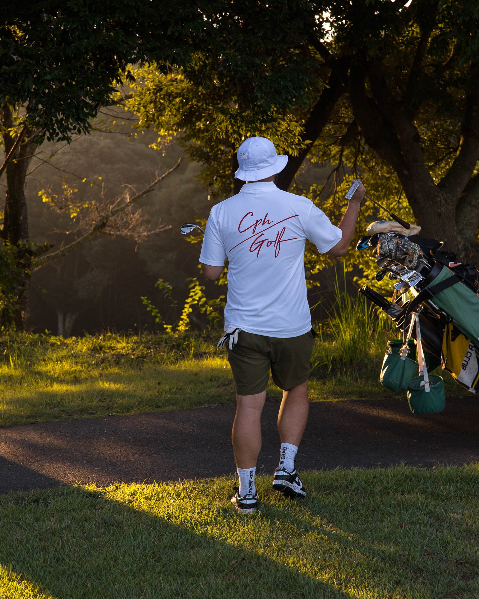 SLASH LOGO SUMMER BALL HAT - WHITE - – Cph/Golf™︎
