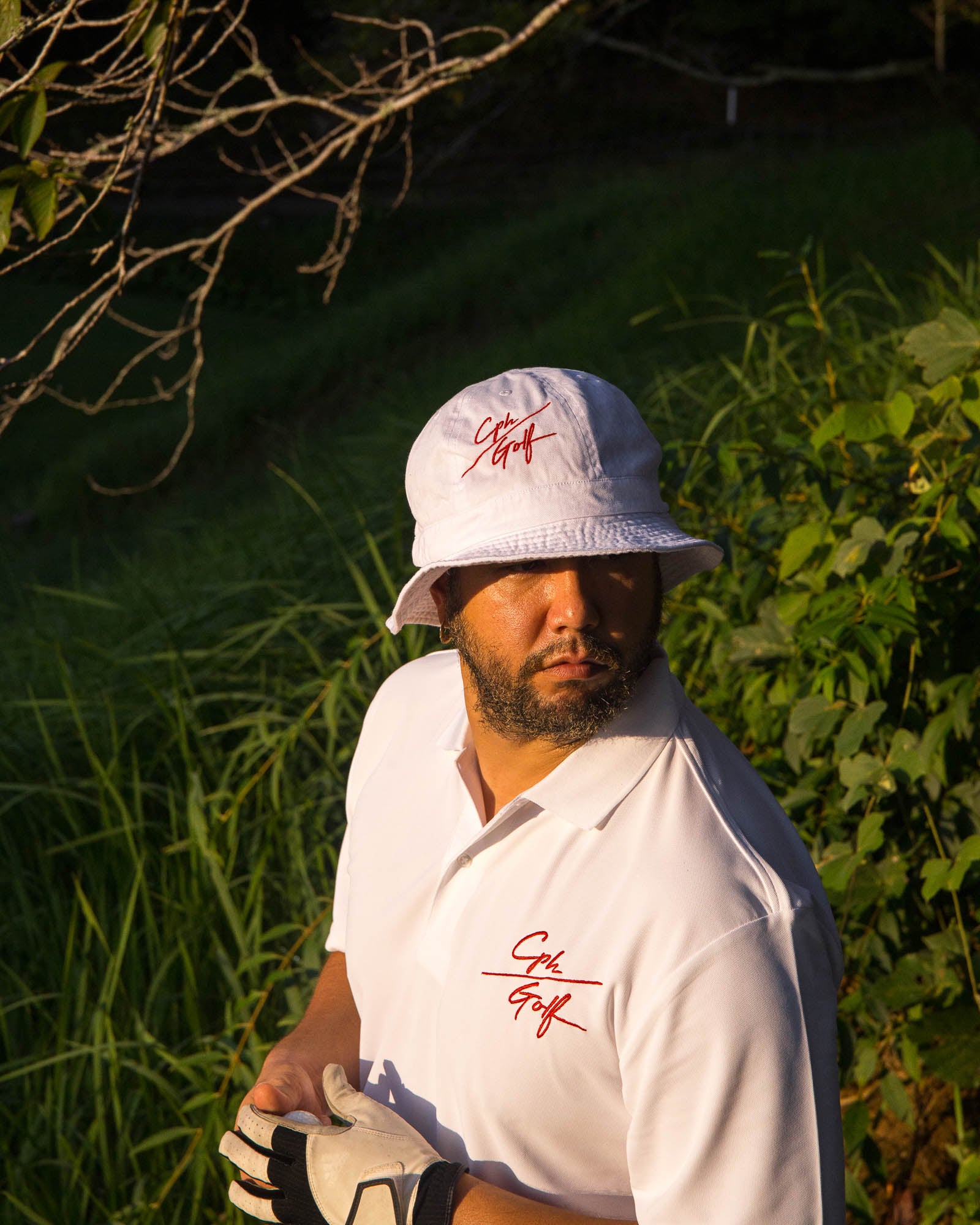 メンズウェア cph slash logo summer ball hat M SLASH LOGO SUMMER BALL HAT - WHITE - – Cph/Golf™︎