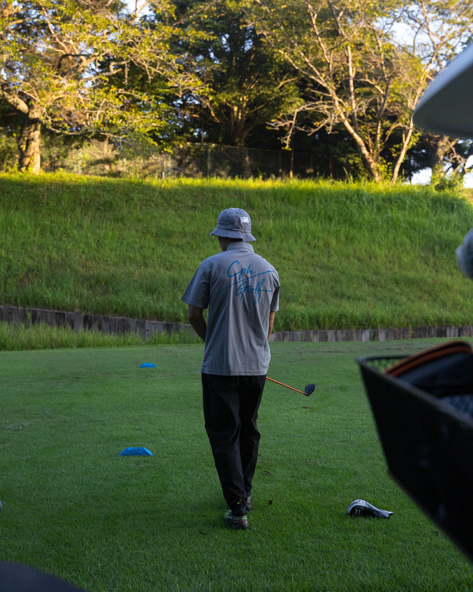 SLASH LOGO SUMMER BALL HAT - GRAY - – Cph/Golf™︎