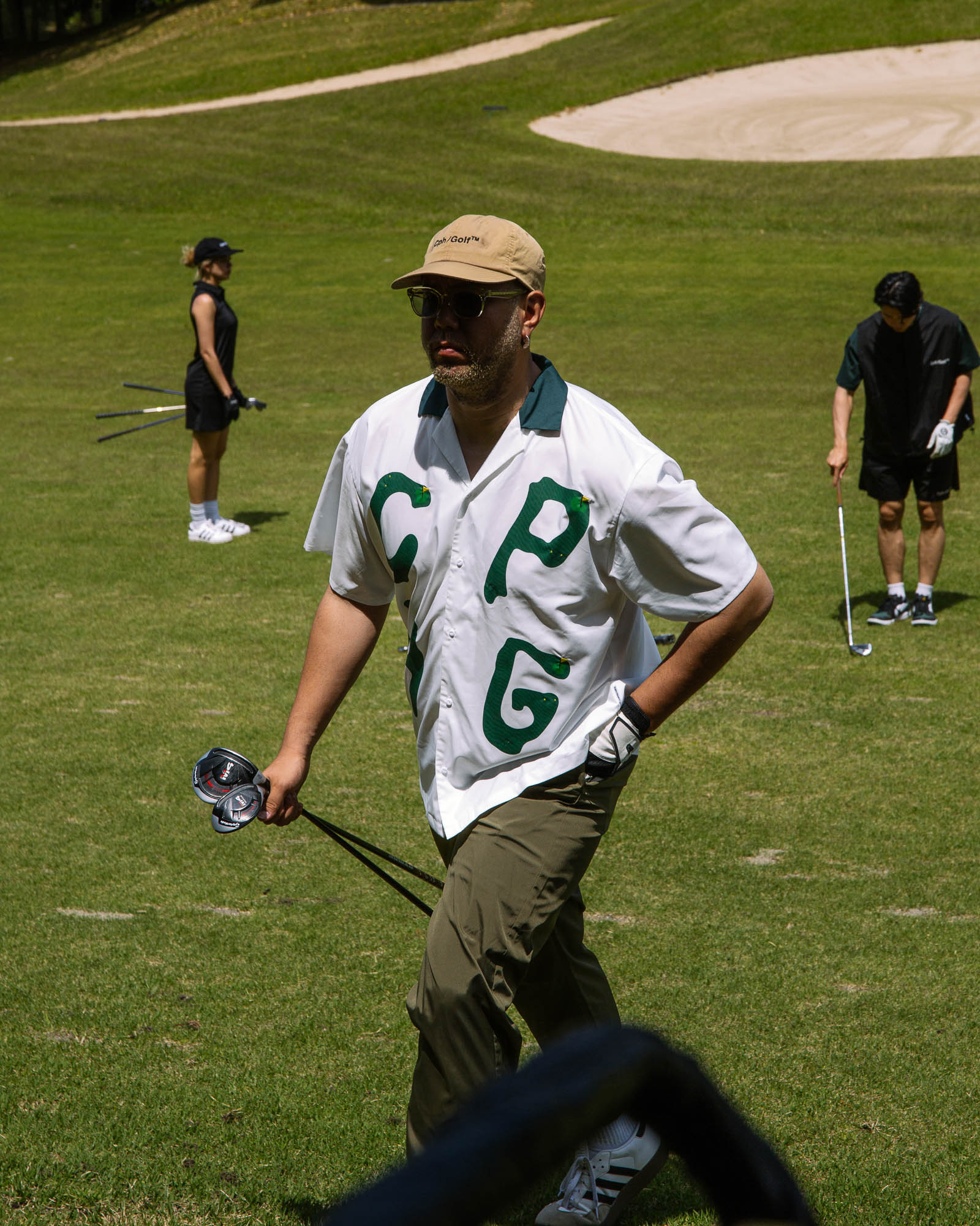 CPHG COURSE ALOHA SHIRT - GREEN - – Cph/Golf™︎