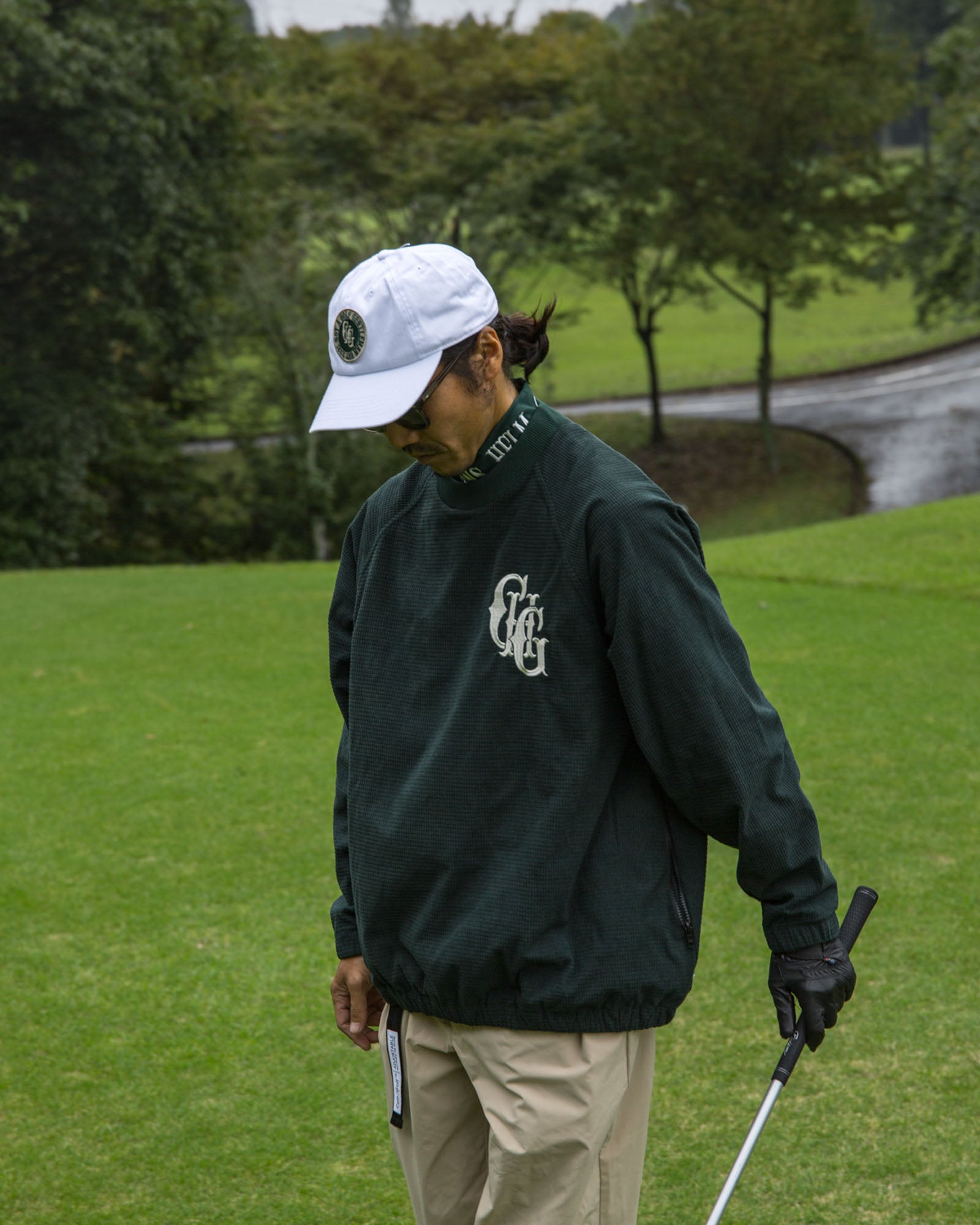 CLUB WAFFLE P/O JKT - OFF WHITE - – Cph/Golf™︎