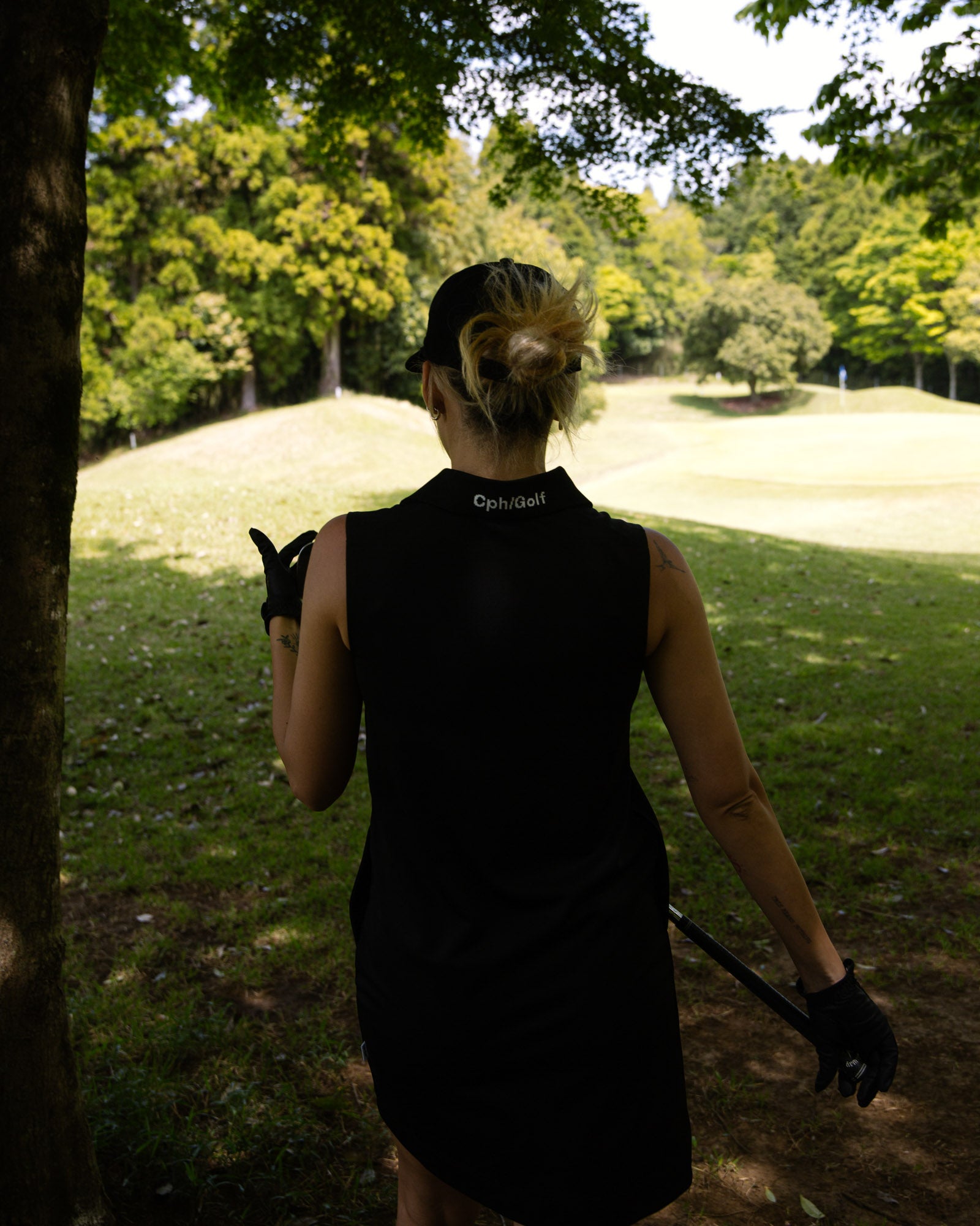 WOMENS】#NO SLEEVE POLO ONE-PIECE - C.GRAY - – Cph/Golf™︎