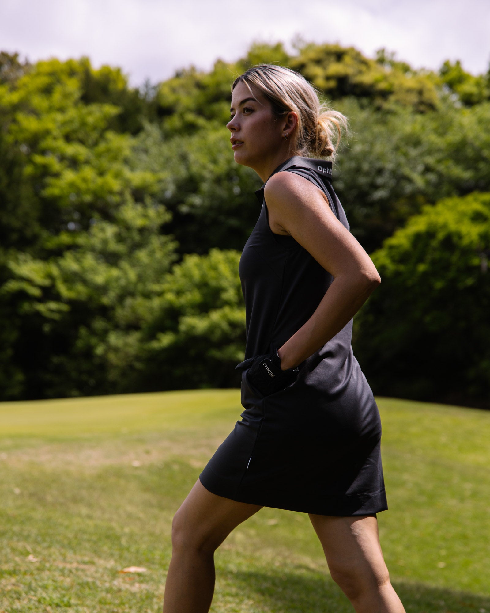 ネイビー ノースリーブポロワンピース　POLO GOLF POLO RALPH LAUREN ポロ ラルフローレン ノースリーブ