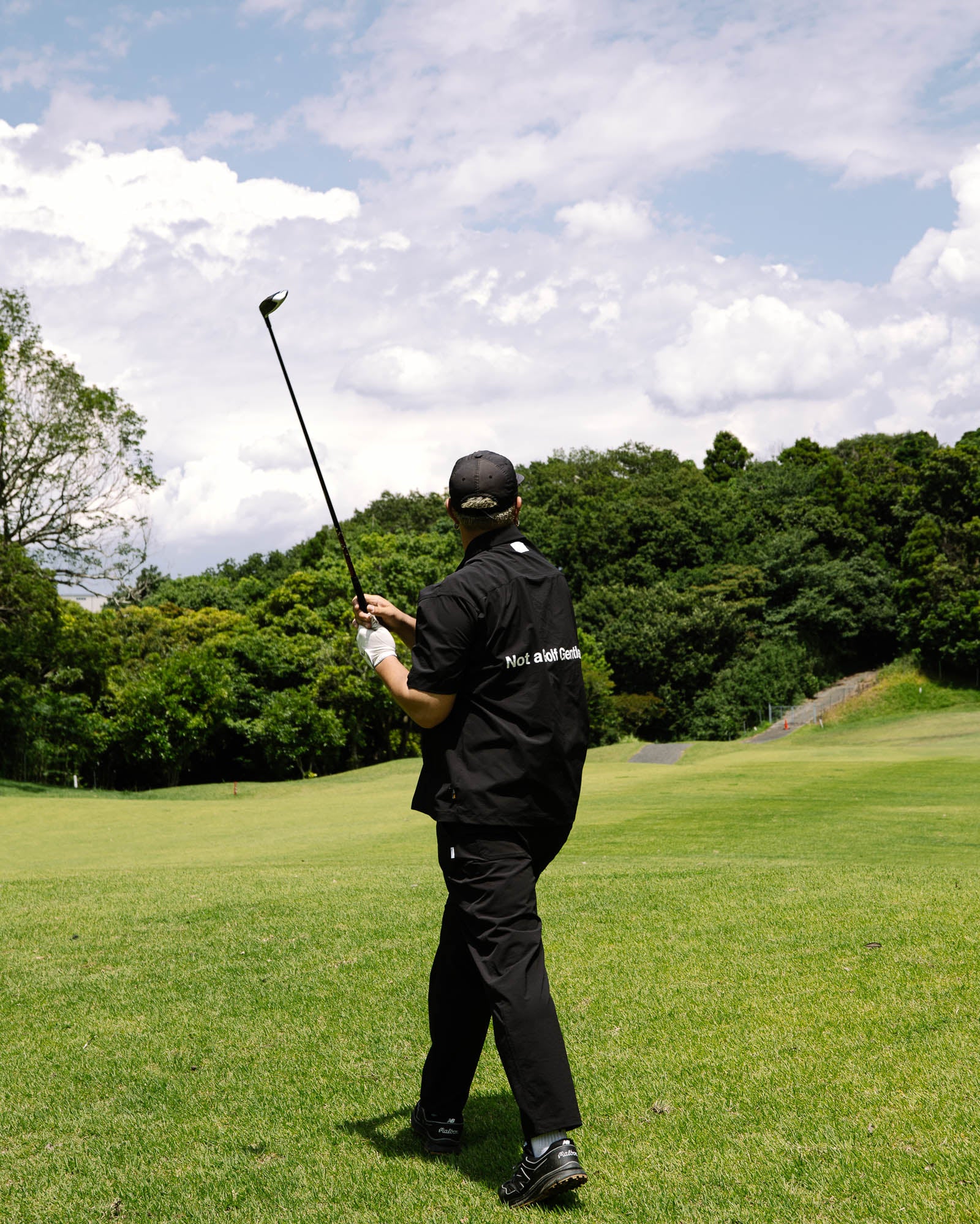 CORDURA® WATER-REPELLENT SHIRTS - BLACK - – Cph/Golf™︎