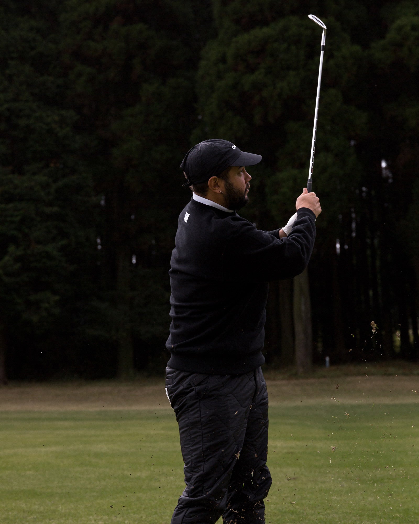 GENTLEMAN CREW SWEAT - BLACK - – Cph/Golf™︎