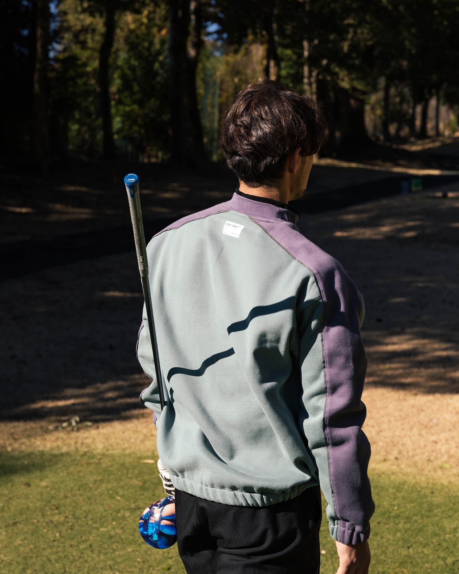 メンズウェア Cph/Golf REFLECTIVE LOGO CREW SWEAT REFLECTIVE LOGO CREW SWEAT - GREEN - – Cph/Golf™︎