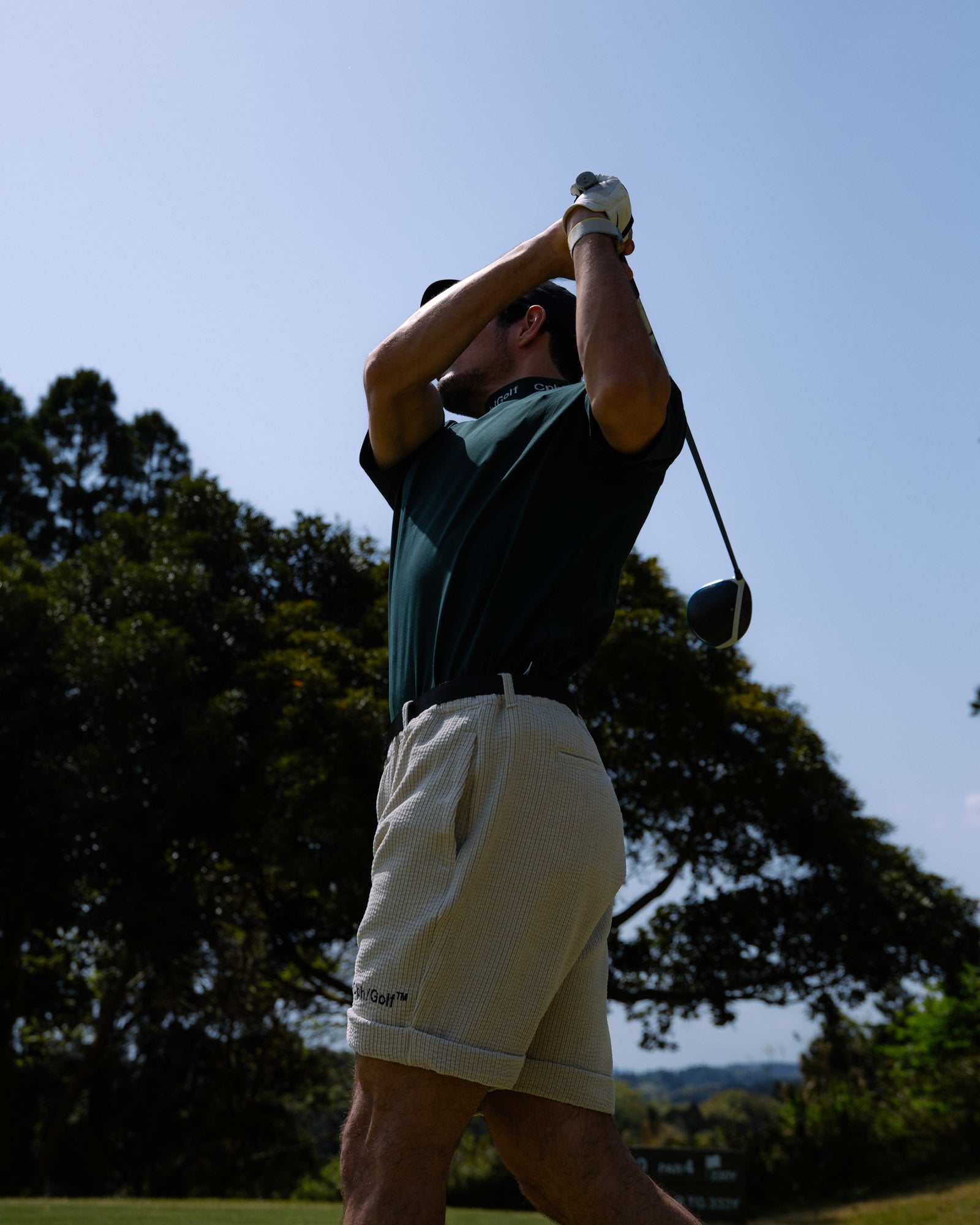 メンズウェア Captains Helm Golf Corduroy Shorts ADJUSTABLE CORDUROY SHORTS - GREEN - – Cph/Golf™︎