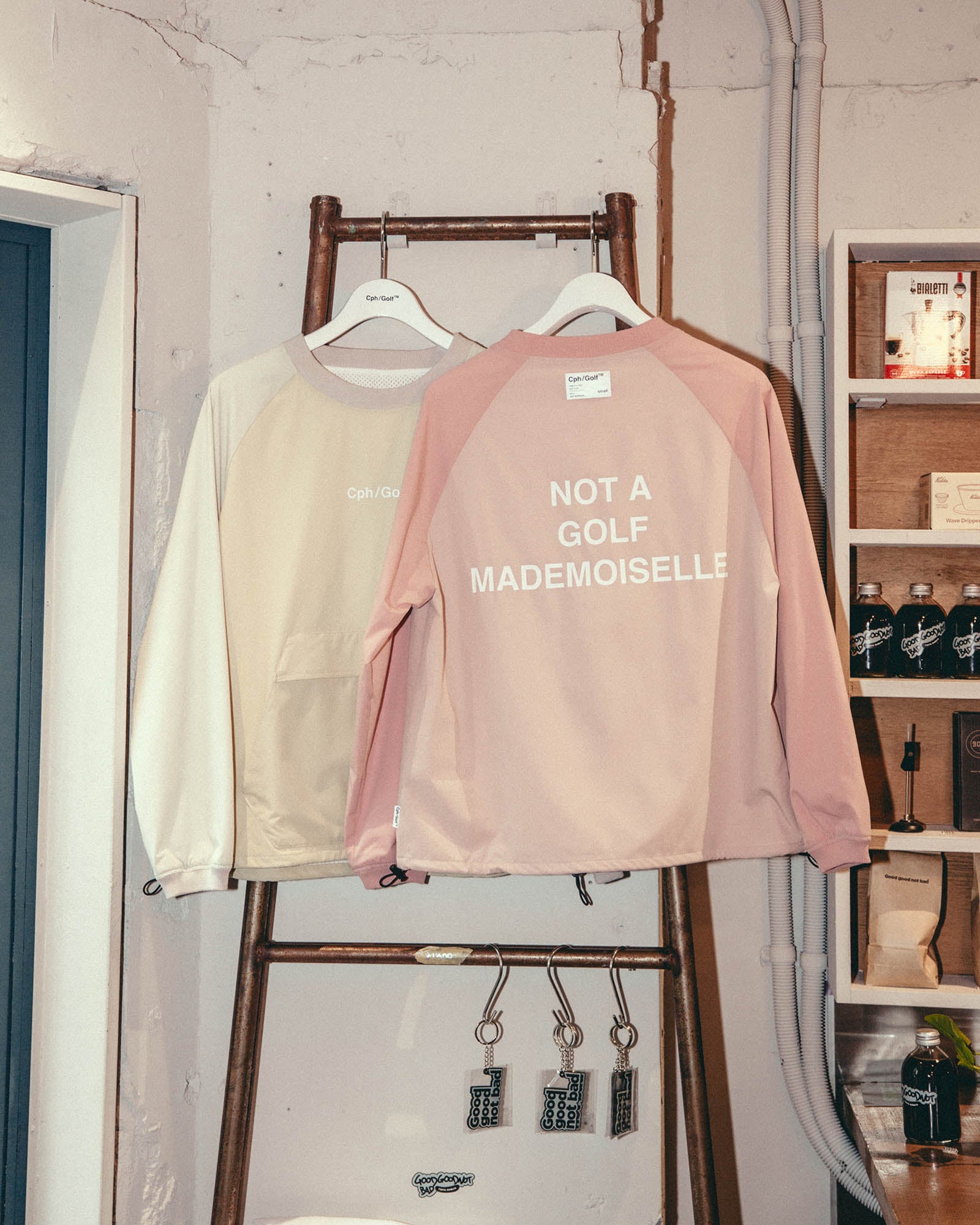 キャプテンズヘルム ゴルフ　 ビーアイ カラー マドマーゼル ウィンドブレーカー WOMENS】#BI COLOR MADEMOISELLE WIND BREAKER - PINK - – Cph