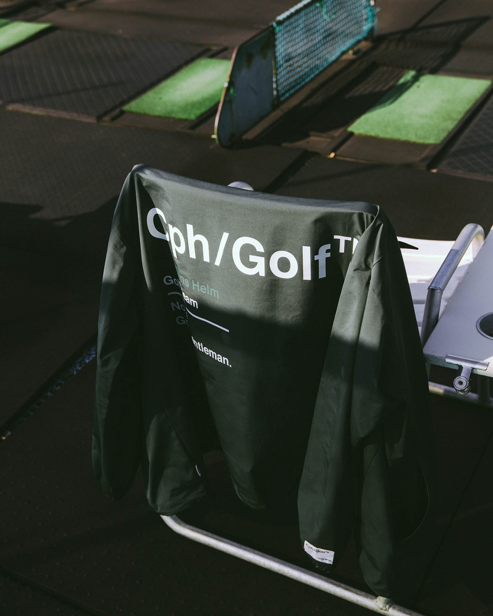 Cph/Golf™️ZIPPER COACH JKT - GREEN - – Cph/Golf™︎