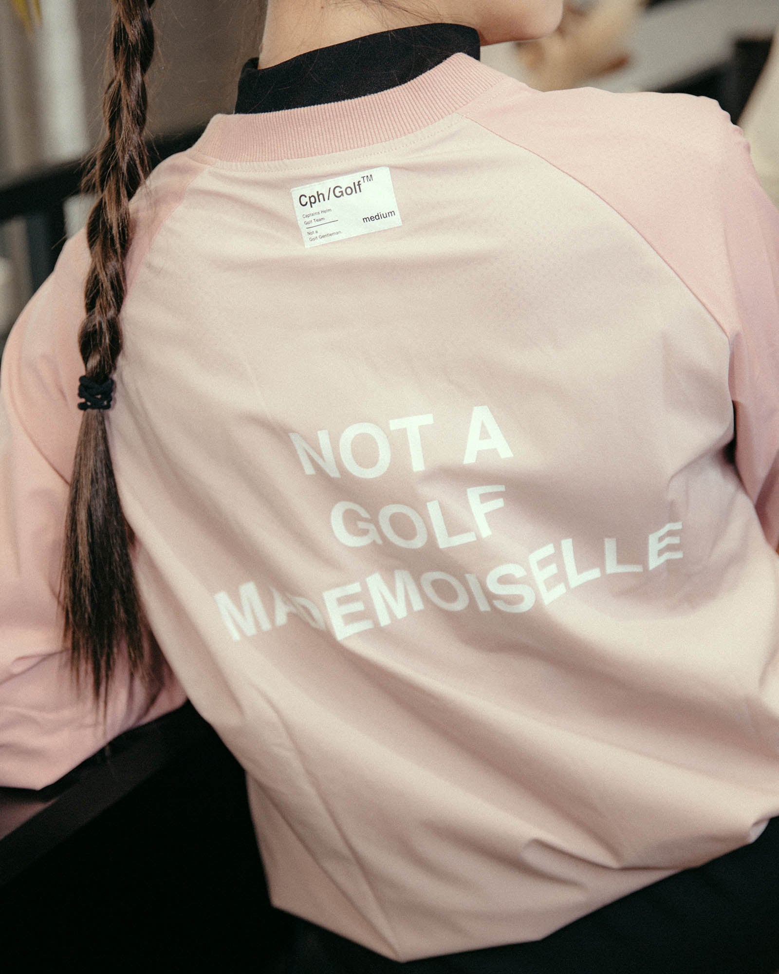 WOMENS】#BI COLOR MADEMOISELLE WIND BREAKER - PINK - – Cph