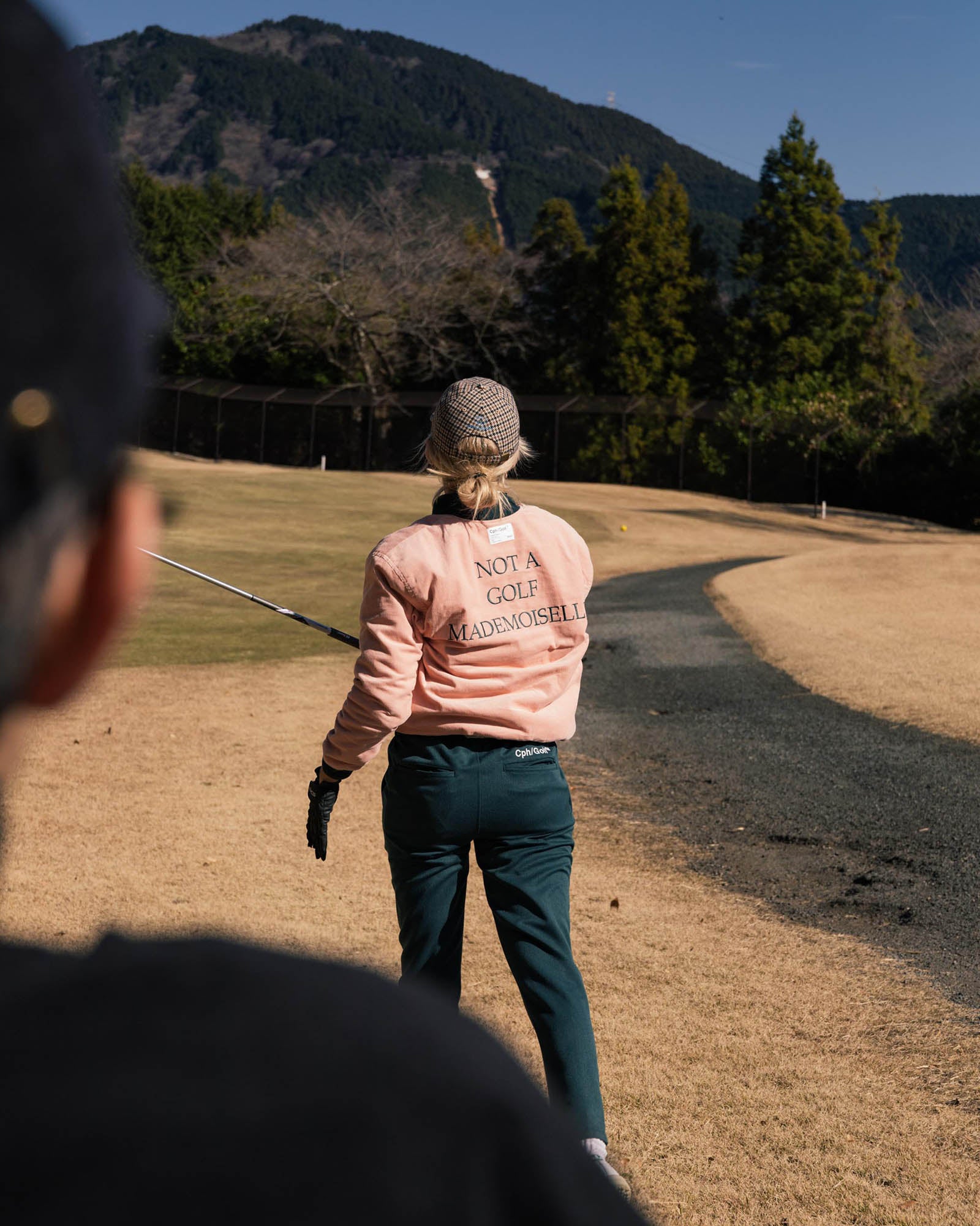 WOMENS】#ADJUSTABLE WINTER PANTS - GREEN - – Cph/Golf™︎