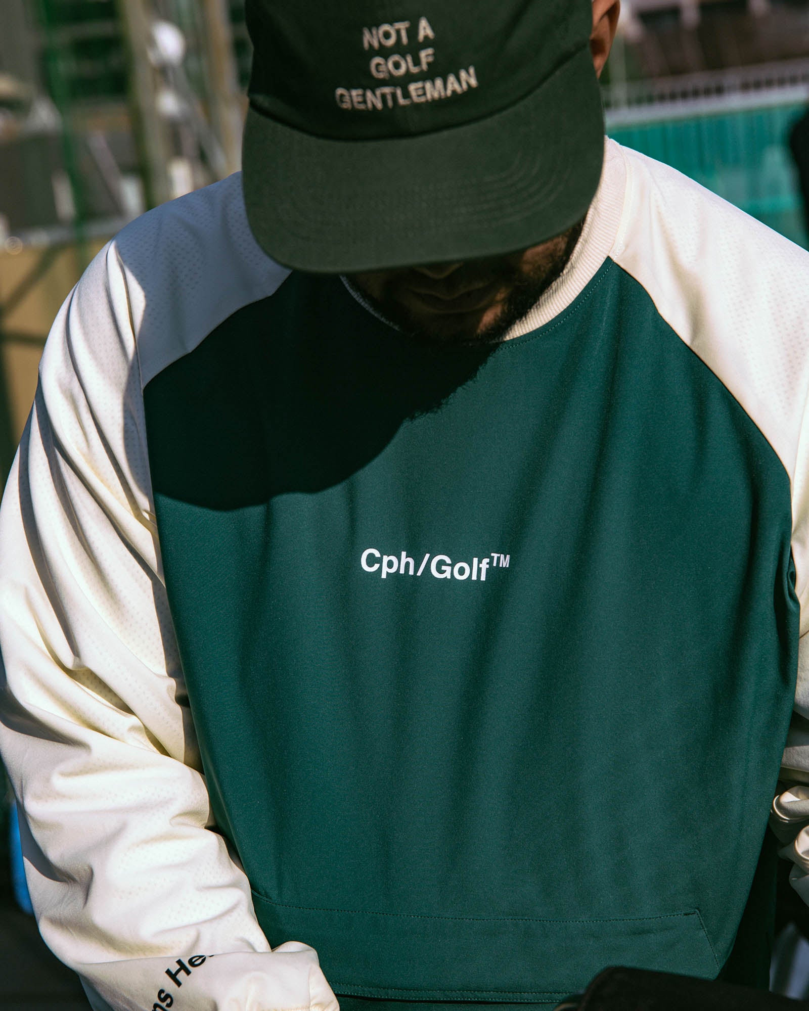 GENTLEMAN FLAT VISOR CAP - GREEN - – Cph/Golf™︎