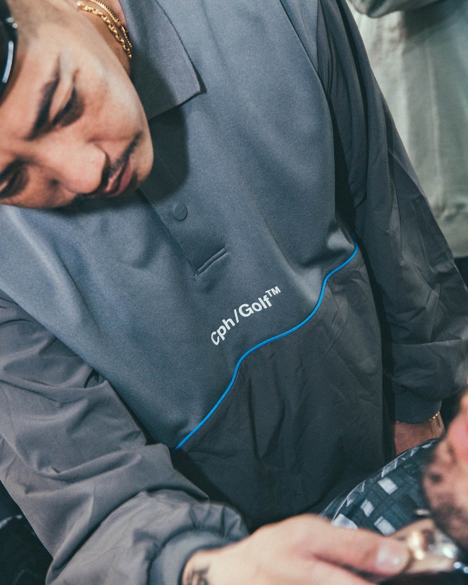 GENTLEMAN POLO PO JACKET - GRAY - – Cph/Golf™︎