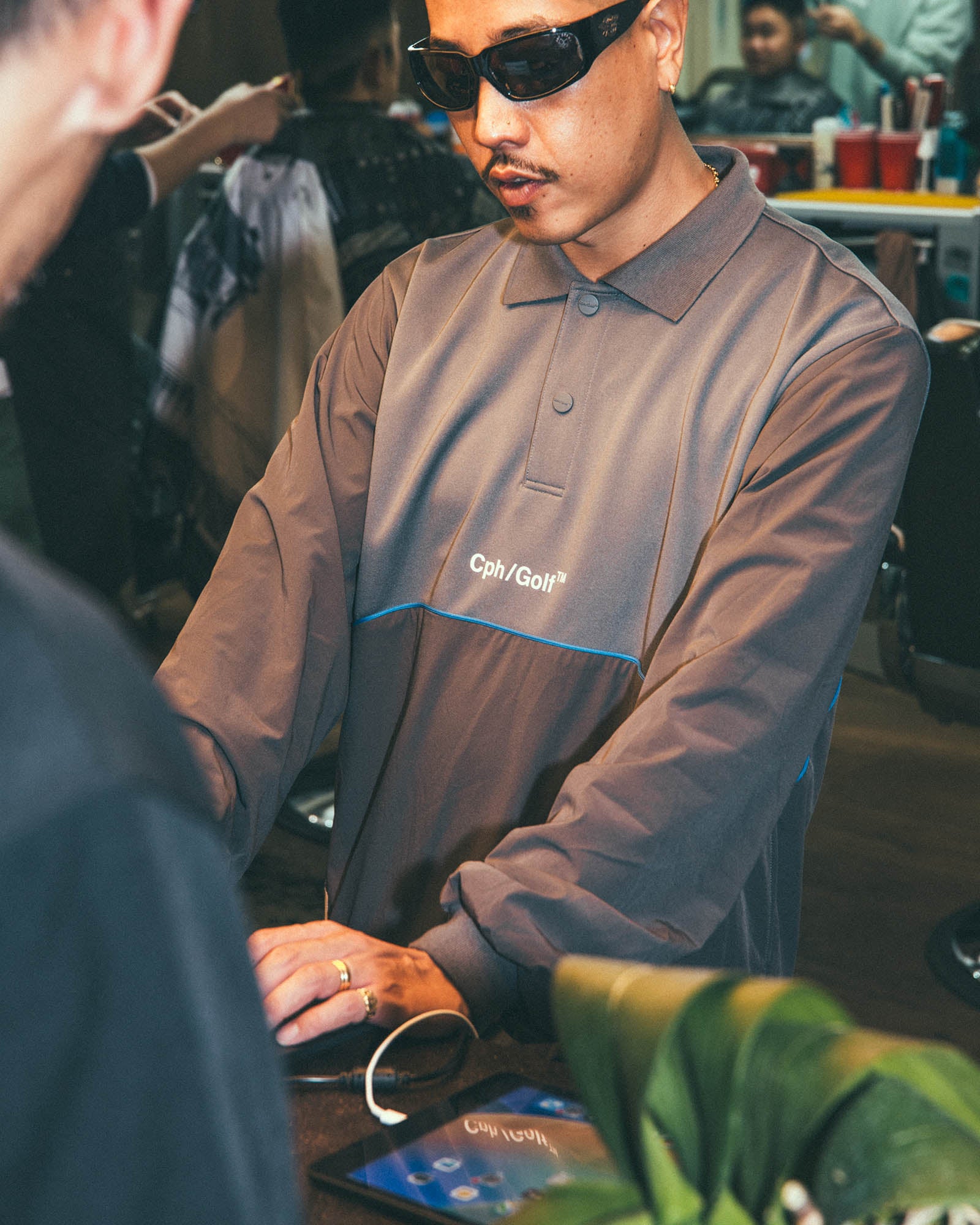 GENTLEMAN POLO PO JACKET - GRAY - – Cph/Golf™︎