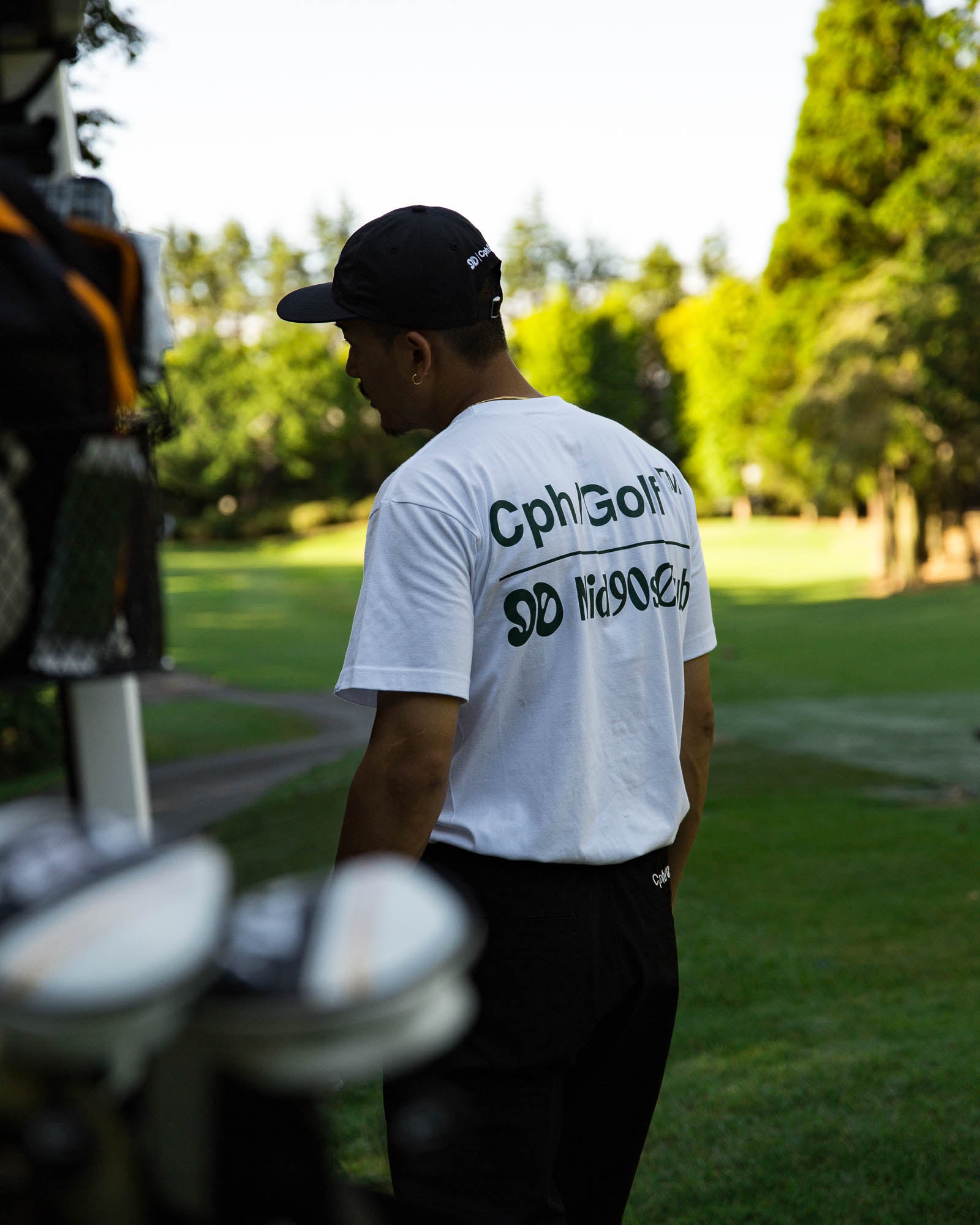 Mid90sClub × Cph/Golf™️ #NYLON CAP - BLACK - – Cph/Golf™︎