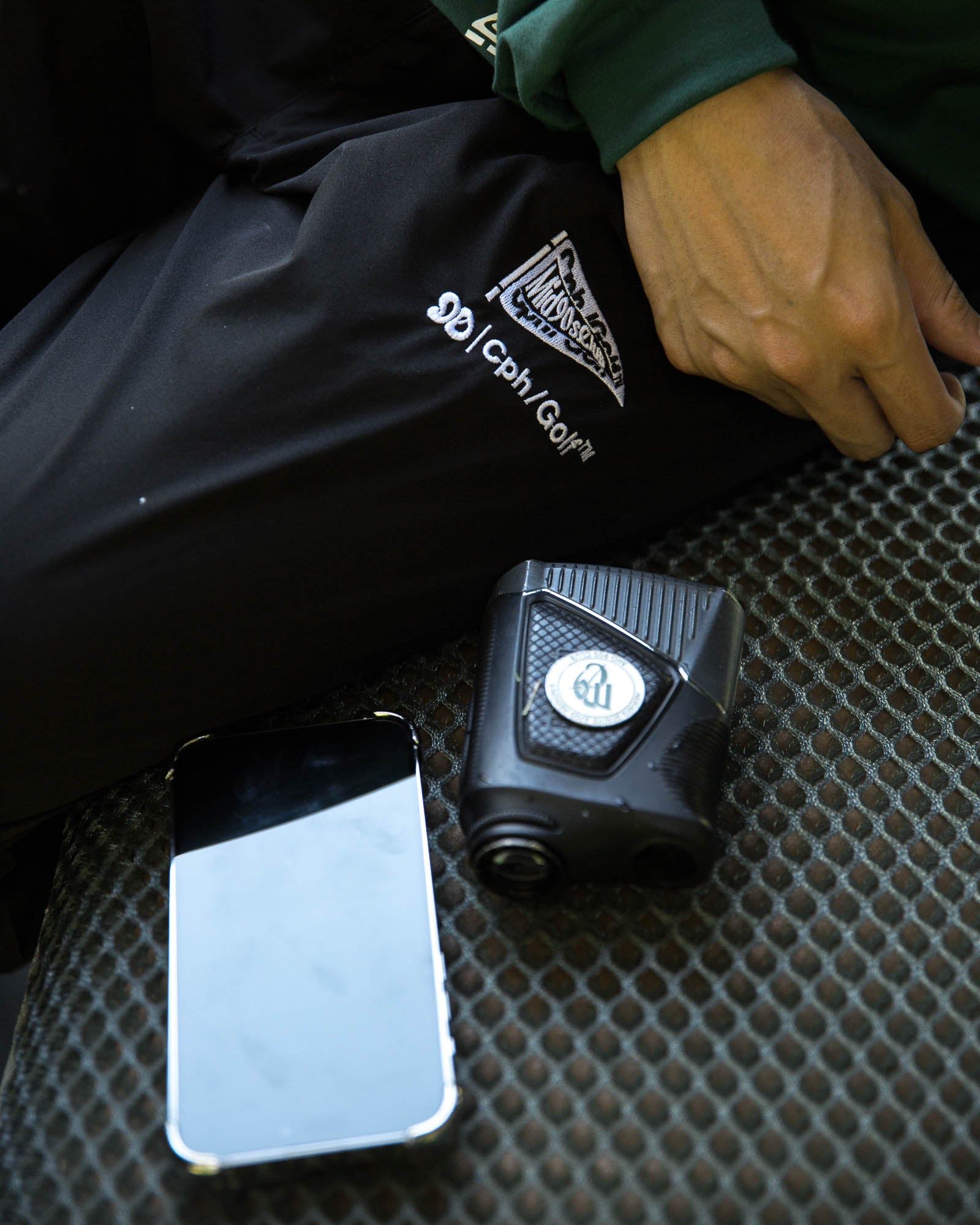 Cph/Golf #ADJUSTABLE PANTS BLACK サイズL Mid90sClub × Cph/Golf™️ #ADJUSTABLE PANTS - BLACK - – Cph