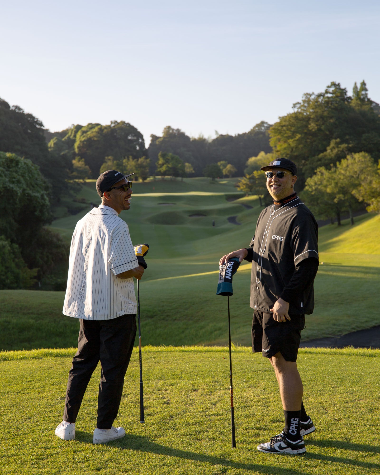 NAGG BB SHIRTS JKT - WHITE - – Cph/Golf™︎