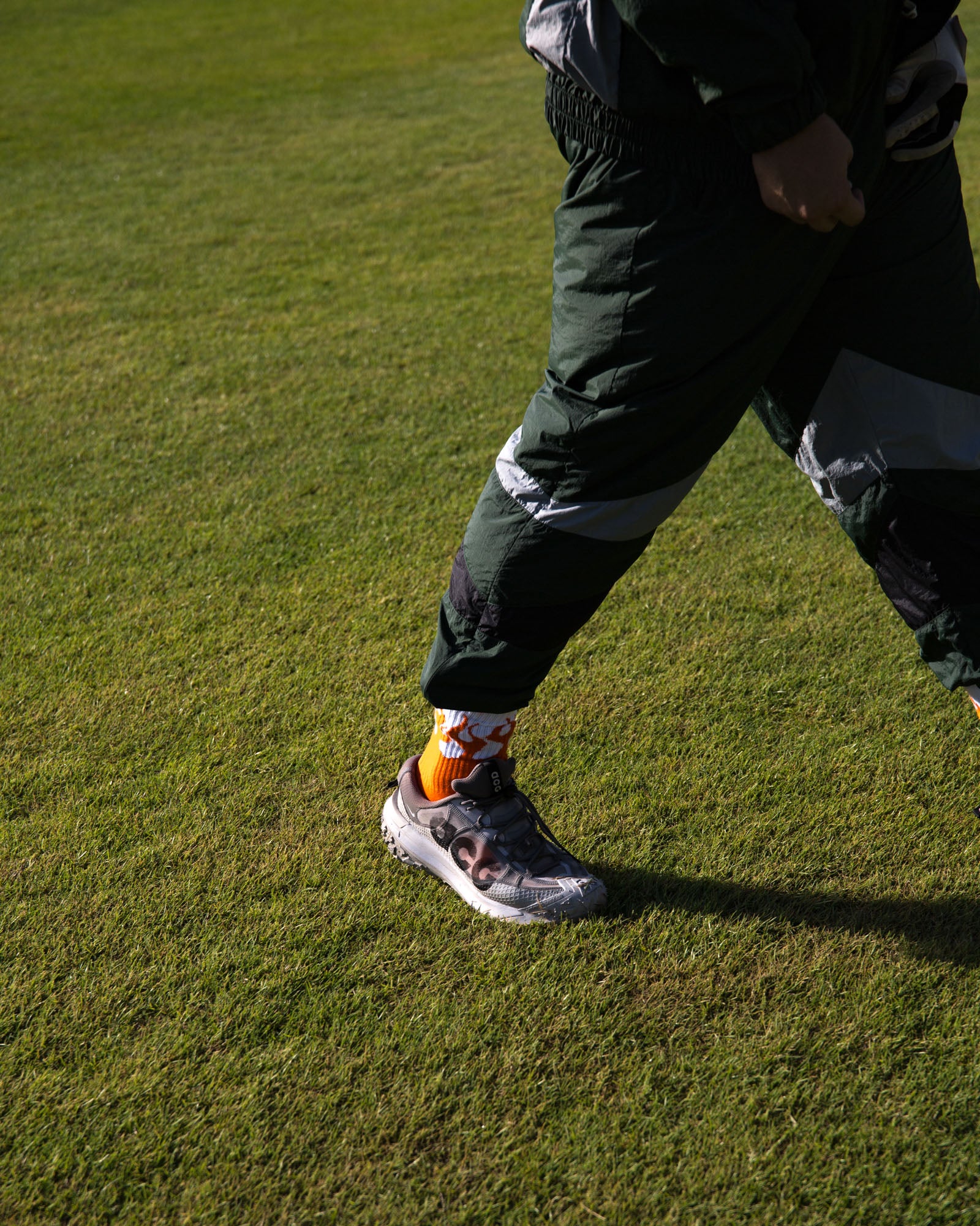 SIDE ZIPPER NYLON PANTS - GREEN - – Cph/Golf™︎