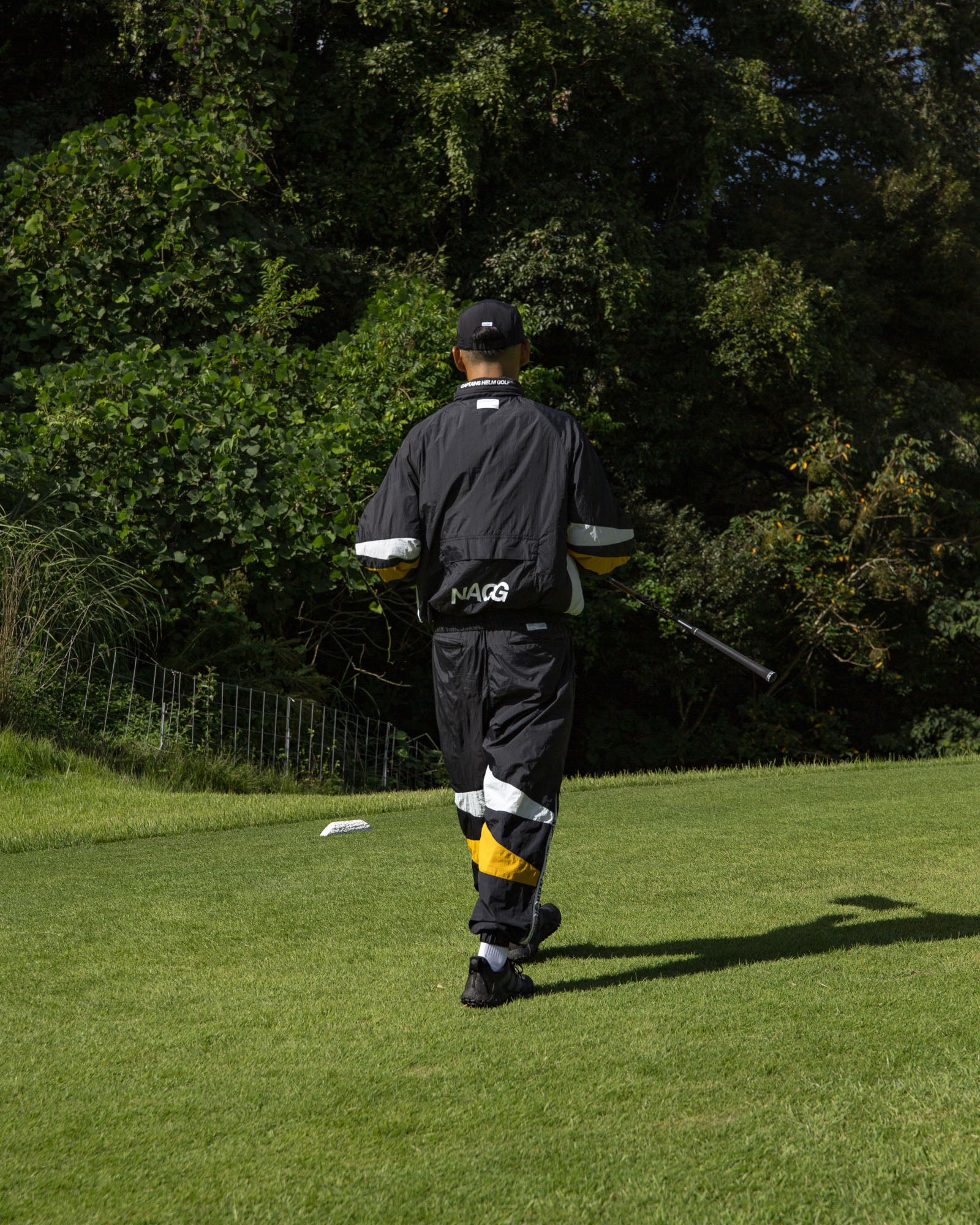 メンズウェア Captains Helm Golf /NYLON PANTS - BLACK SIDE ZIPPER NYLON PANTS - BLACK - – Cph/Golf™︎