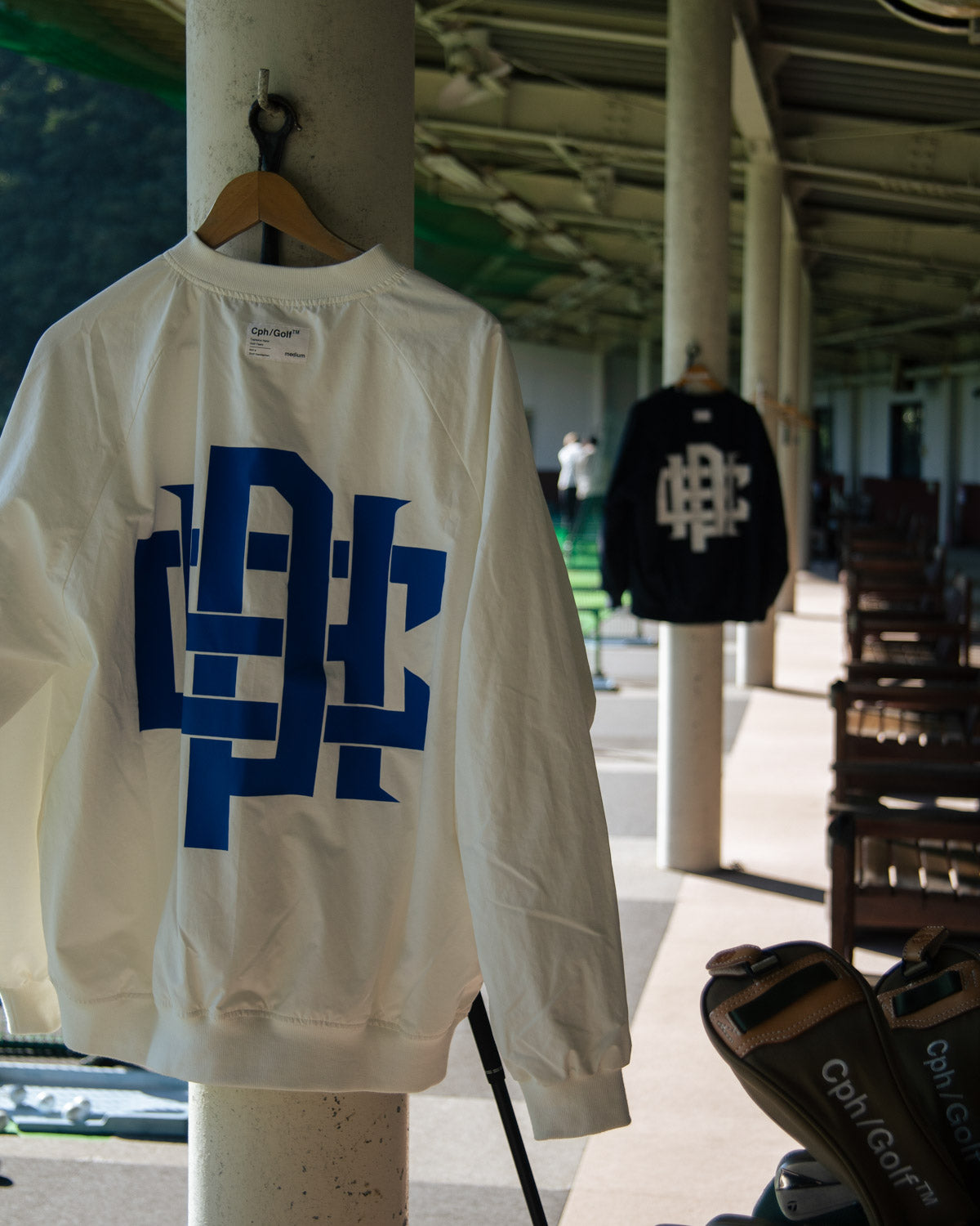 レディースウェア Cph/Golf #OVERLAP LOGO NYLON PULLOVER WOMENS] #OVERLAP LOGO NYLON PULLOVER – Cph/Golf™︎