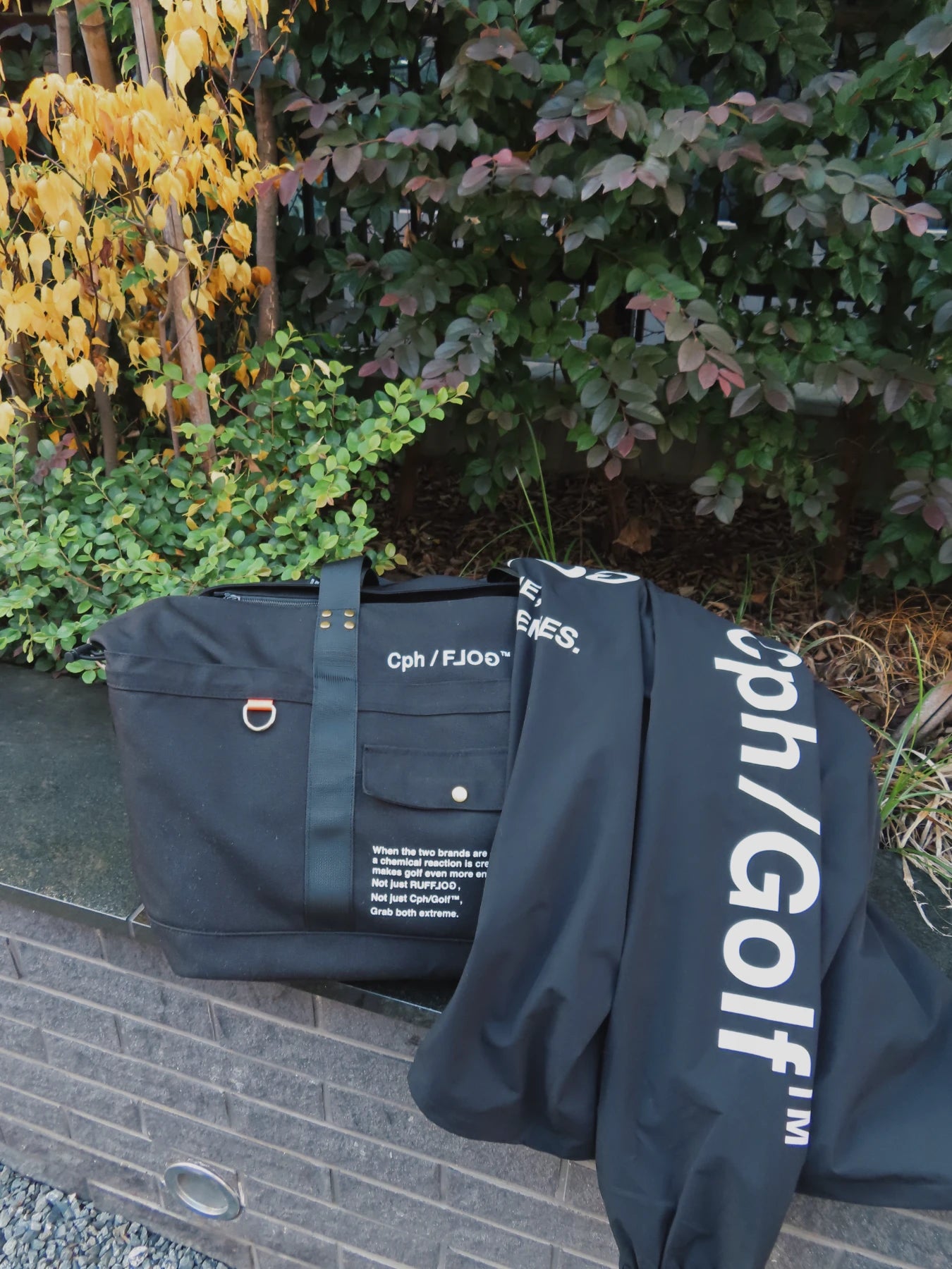 Cph/Golf×RUFFLOG MULTI FUNCTION TOTE BAG BLACK – Cph/Golf™︎ Cph/Golf×RUFFLOG MULTI FUNCTION TOTE BAG BLACK – Cph/Golf™︎