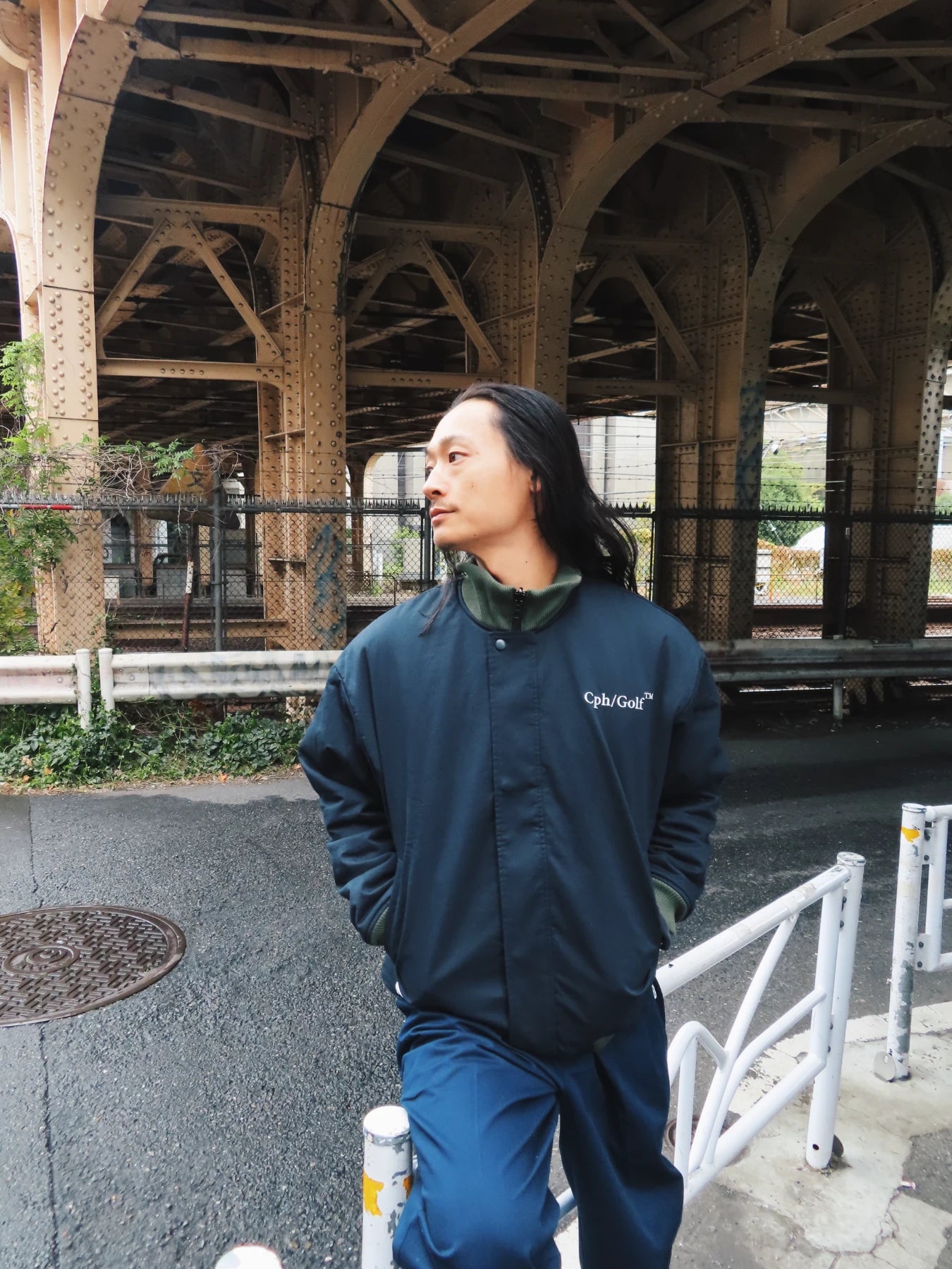 REVERSIBLE TIGER CAMO BLOUSON NAVY/CAMO – Cph/Golf™︎